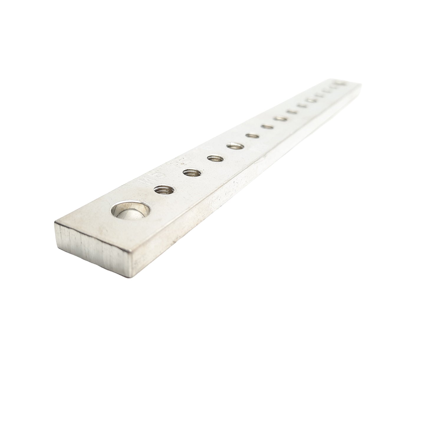 New nVent Hoffman PGS2K Grounding Bar System 200mm OAL M5 & M6 Tapped, Plated Copper