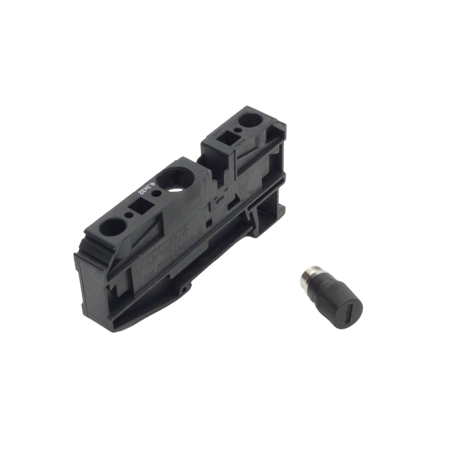 New Lot of 5 Phoenix Contact ZFK 6-DREHSI Fuse Modular Terminal Block, 600V 20A