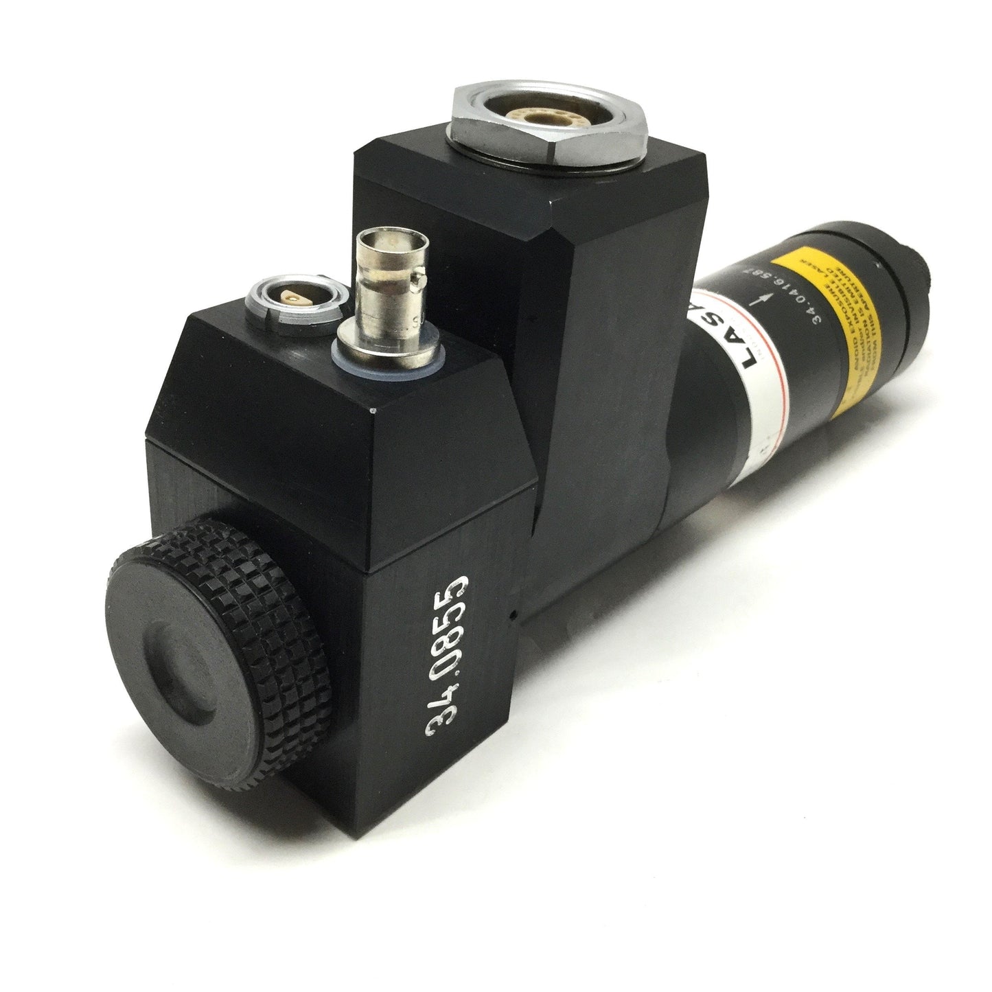 Used LASAG LLBK45 Laser Welding Head w/ Lens Ø45mm 100:100, from SLS CL Pulsed Nd:YAG
