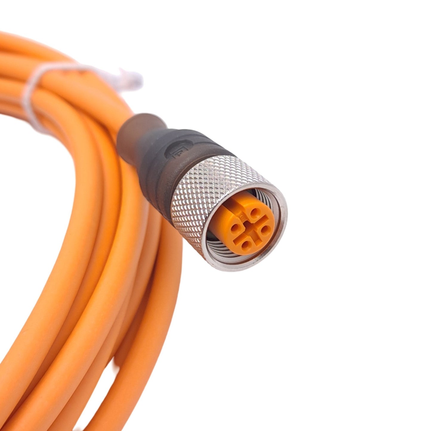 New Lumberg RKT 4-251/5M Single Ended Cordset, M12 4-P Female, 250V 4A, 5m Length