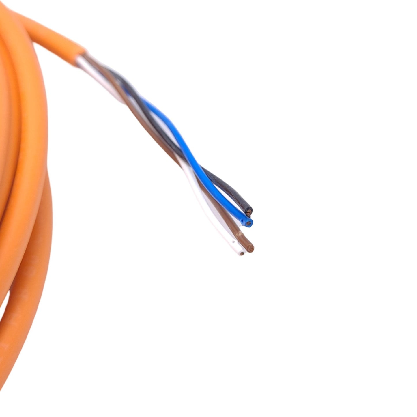 New Lumberg RKT 4-251/5M Single Ended Cordset, M12 4-P Female, 250V 4A, 5m Length