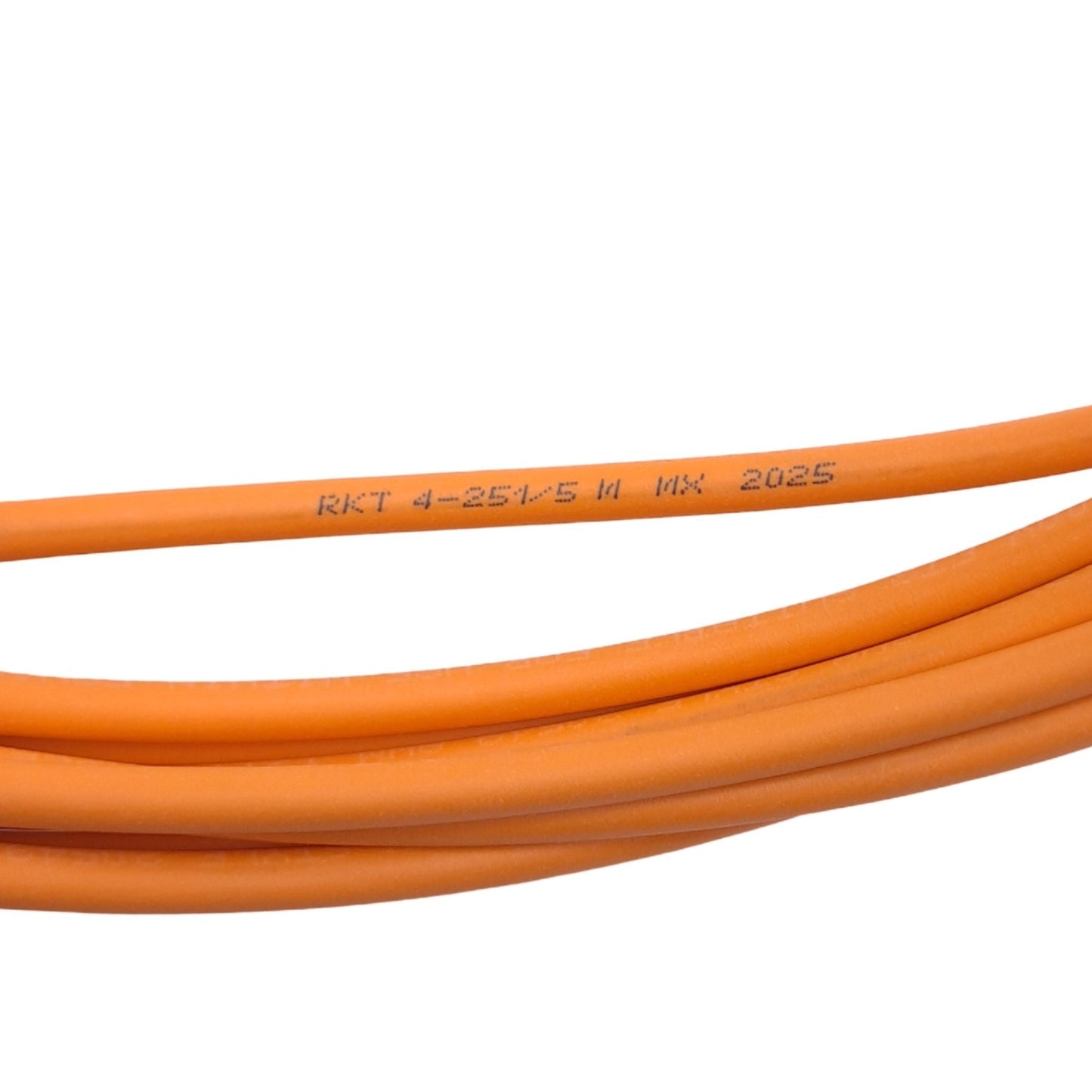 New Lumberg RKT 4-251/5M Single Ended Cordset, M12 4-P Female, 250V 4A, 5m Length