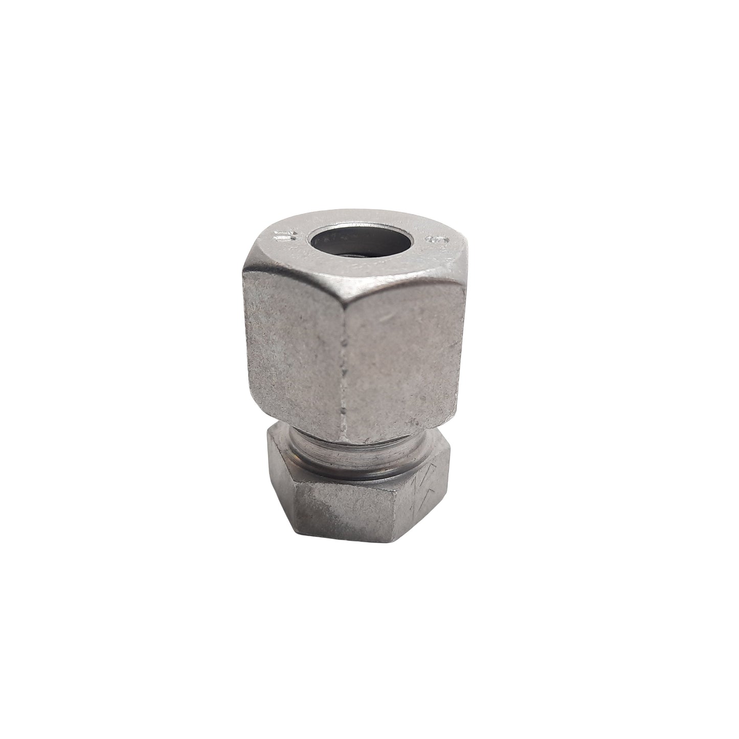 New Brennan D2408-S10-SS MBT Tube Fitting With Nut & Sleeve, (M18x1.5) 10mm