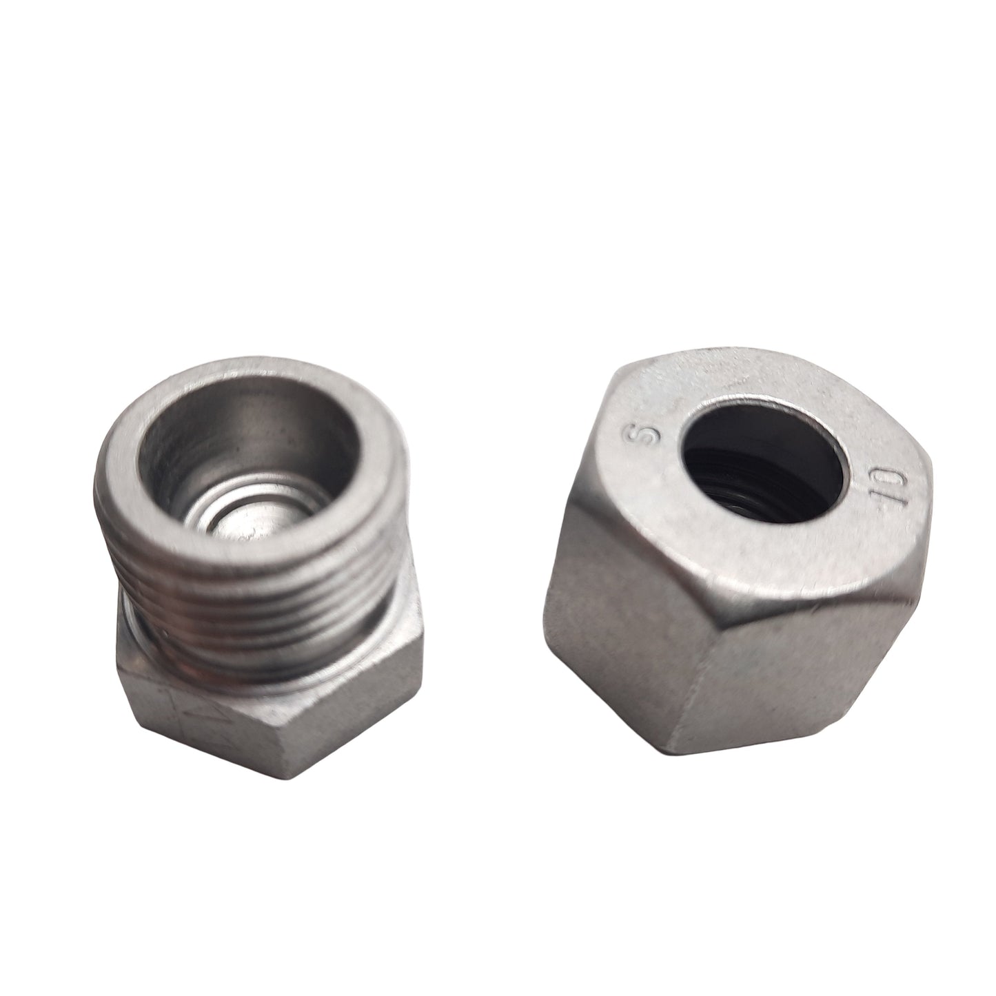 New Brennan D2408-S10-SS MBT Tube Fitting With Nut & Sleeve, (M18x1.5) 10mm