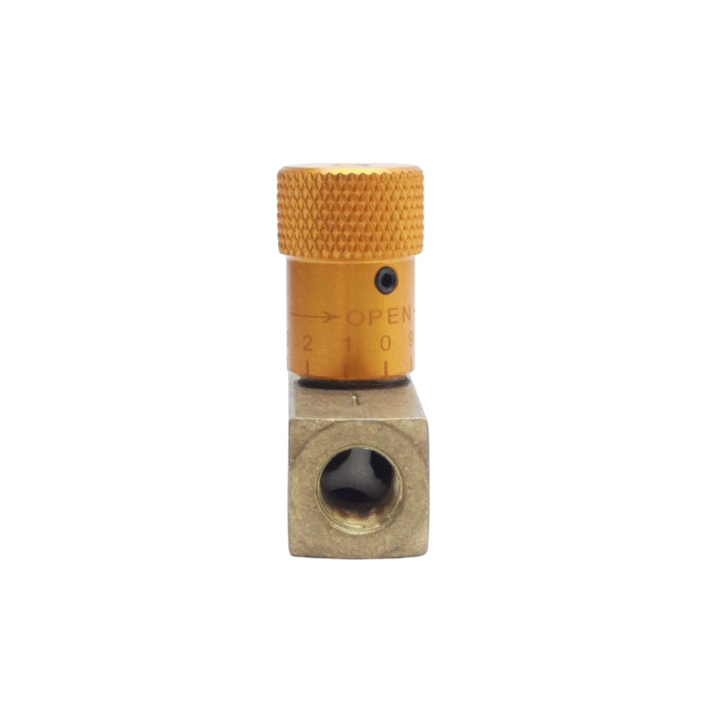 New Deltrol EF10B Easy Read Flow Control Valve, Female 1/8in NPTF, 2000psi Max, 3gpm