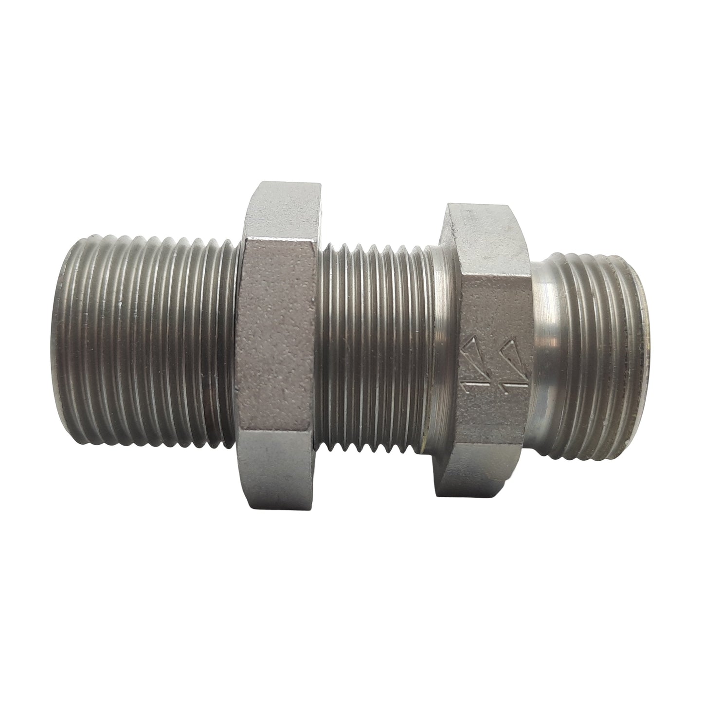 New Brennan D2700-LN-L15-L15-SS MBT Connector M22x1.5, 15mm W/O Nut & Sleeve