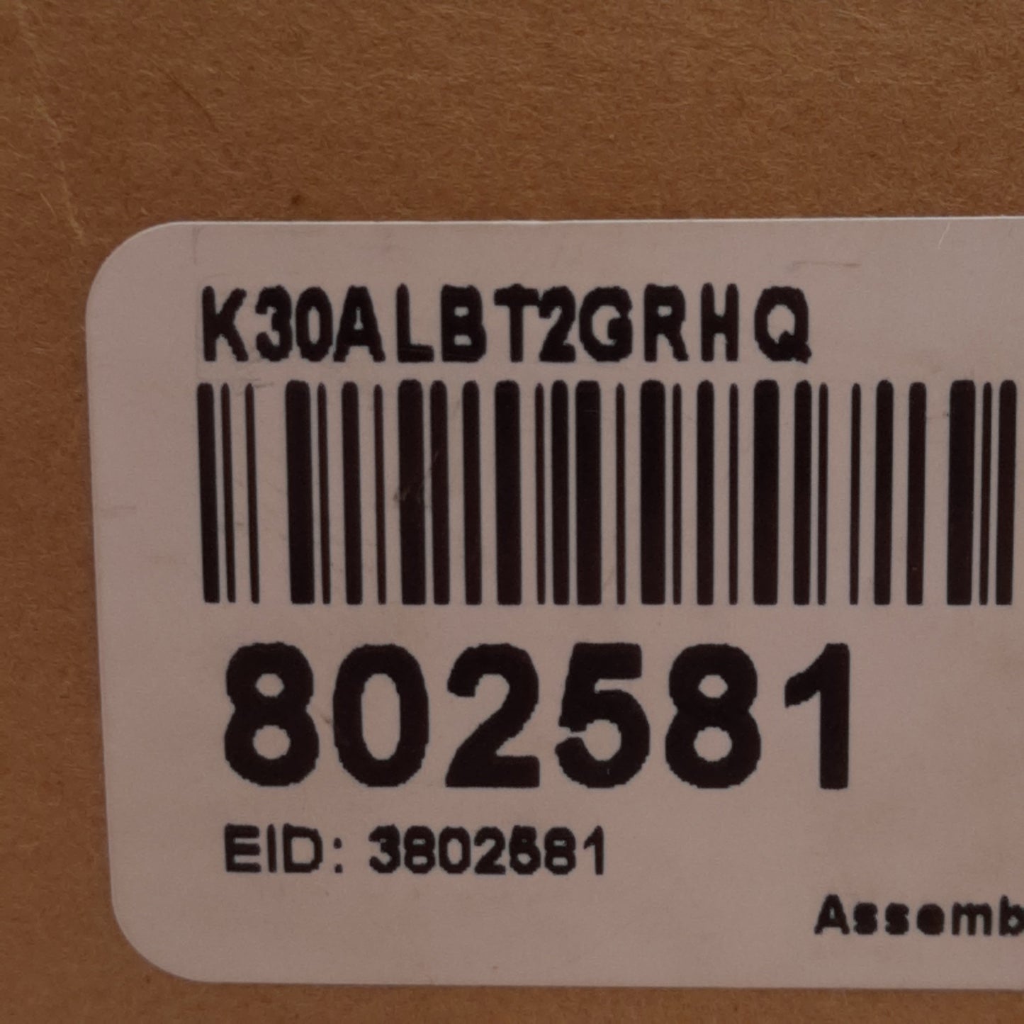 Used Banner K30ALBT2GRHQ EZ-Light Illuminated Touch Button 2-Color Red/Green 12-30VDC