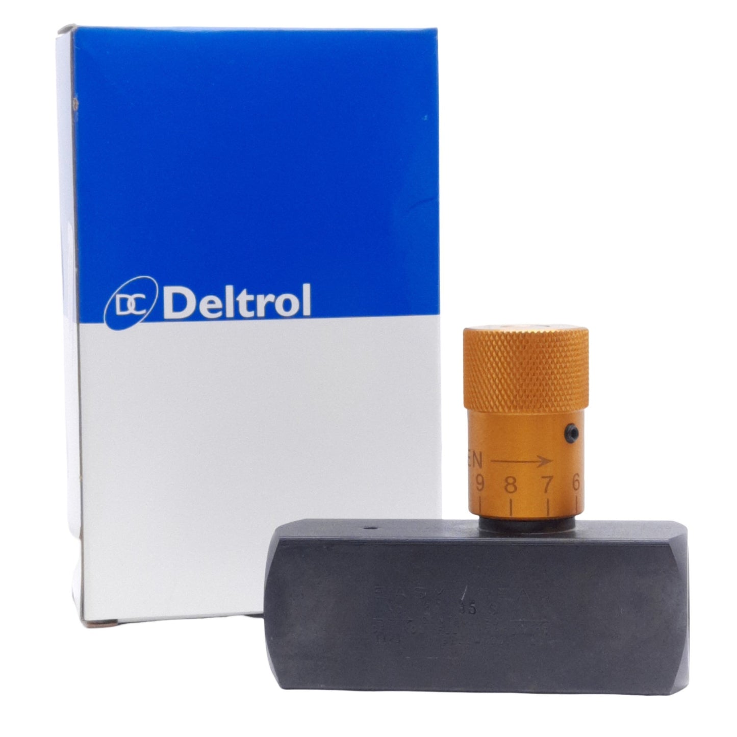 New Deltrol EF35S Easy Read Flow Control Valve, Female 3/4in NPTF, 5000psi, 20gpm
