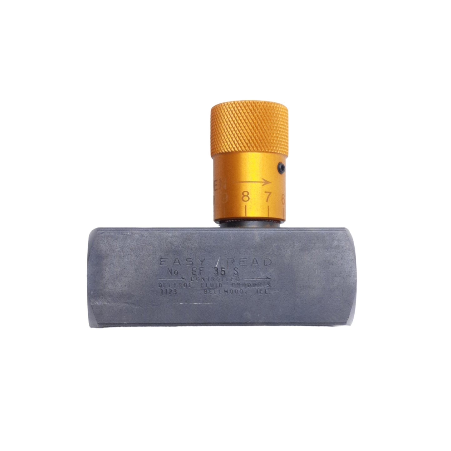 New Deltrol EF35S Easy Read Flow Control Valve, Female 3/4in NPTF, 5000psi, 20gpm