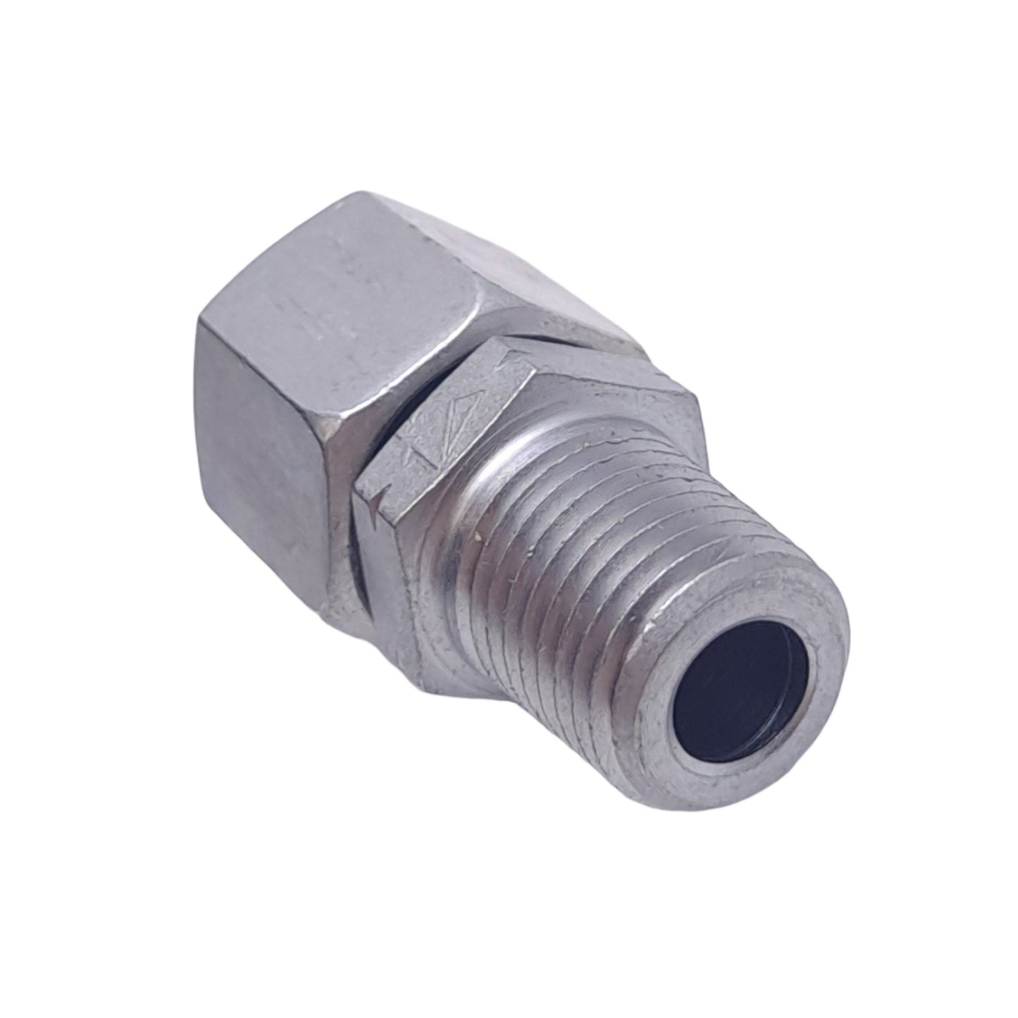 New Brennan D2404-L10-04-SS Straight Coupling, ø10mm, M16x1.5, 1/4 NPT, 315bar Max