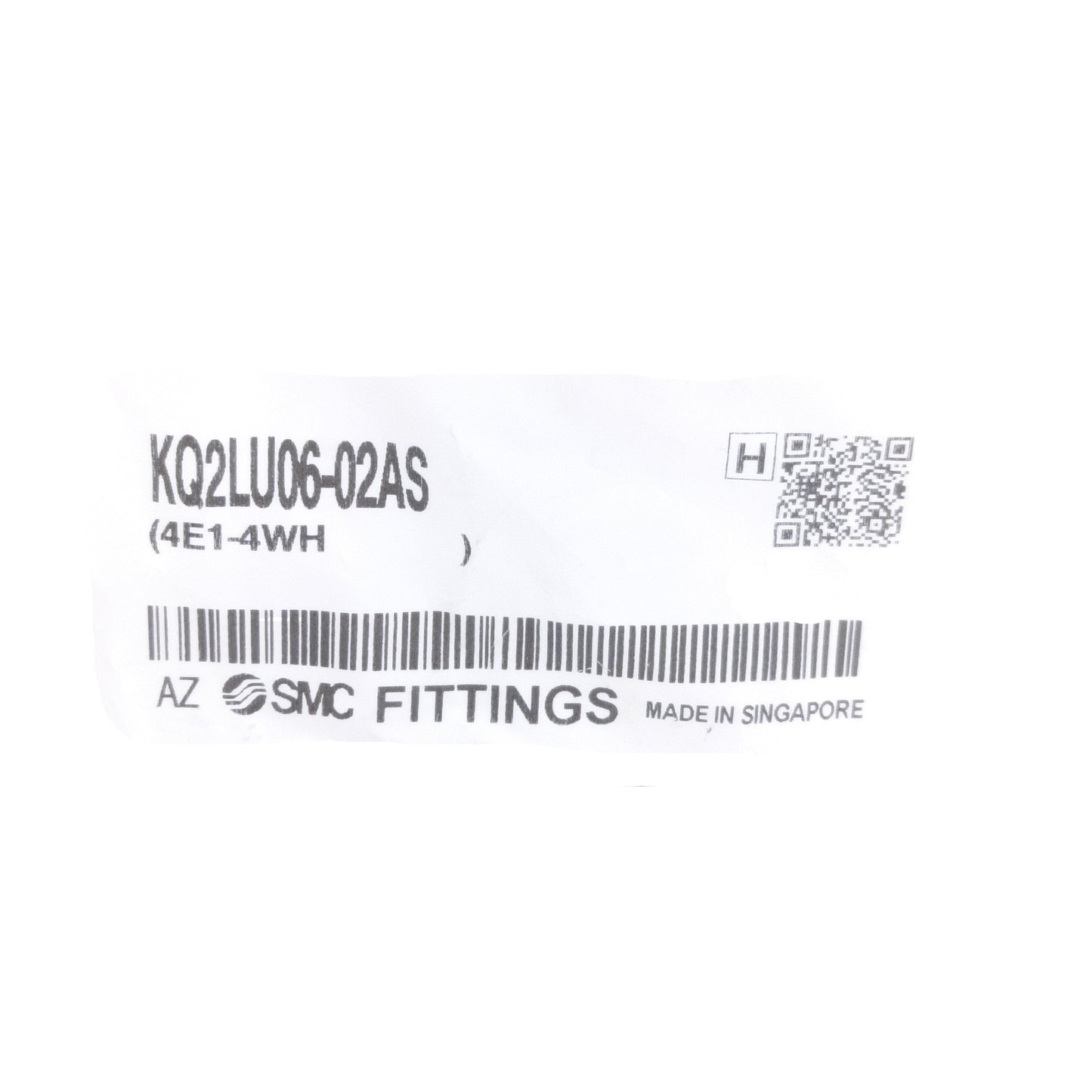 New Lot of 9 SMC KQ2LU06-02AS Pneumatic Fittings, Male R1/4 & ø6mm One-Touch Ports