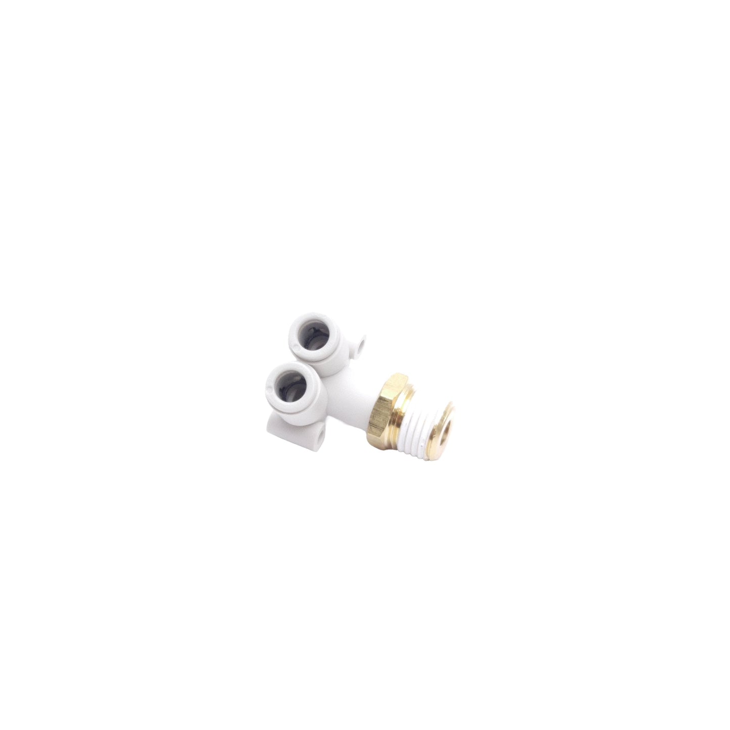 New Lot of 9 SMC KQ2LU06-02AS Pneumatic Fittings, Male R1/4 & ø6mm One-Touch Ports