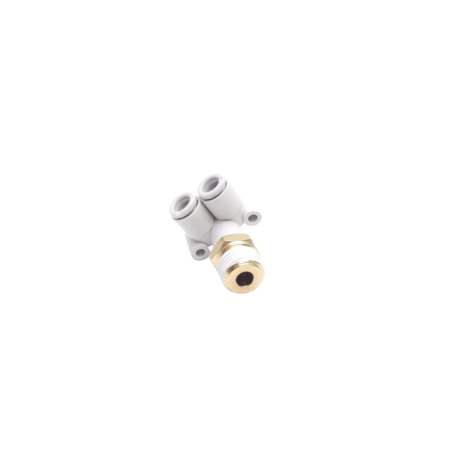 New Lot of 9 SMC KQ2LU06-02AS Pneumatic Fittings, Male R1/4 & ø6mm One-Touch Ports