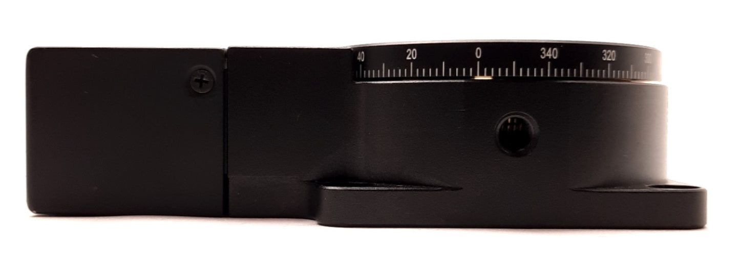 Used OptoSigma OSMS-60YAW Stepper Driven Rotary Stage ⌀60mm 3kg 30°/sec 0.1° Backlash
