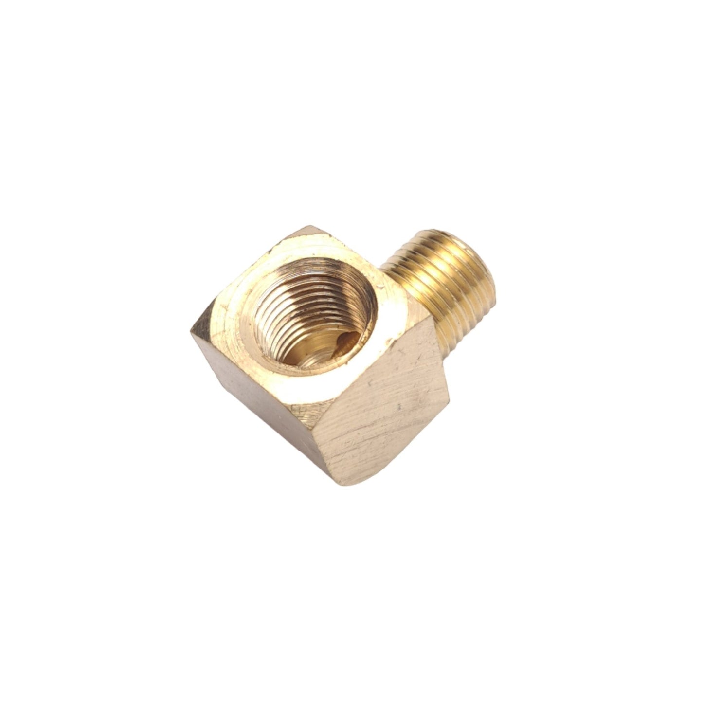 New Lot of 50 Midland 28156 Brass Street Elbows, 1/8 NPTF Male to Female, 1200 PSI