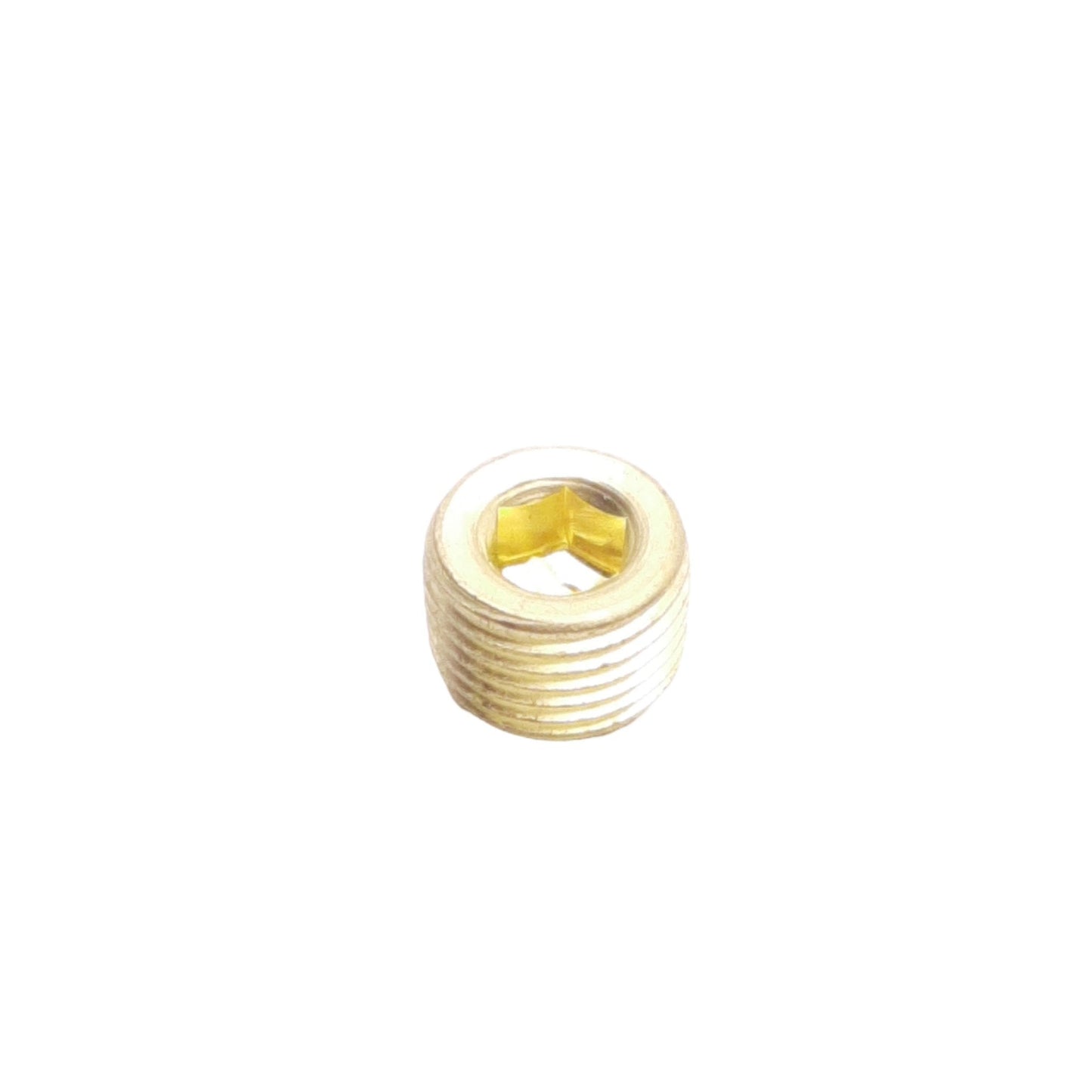 New Lot of 55 Midland 28093 Countersunk Brass Hex Plug, 1/8in Male NPTF, 1200PSI