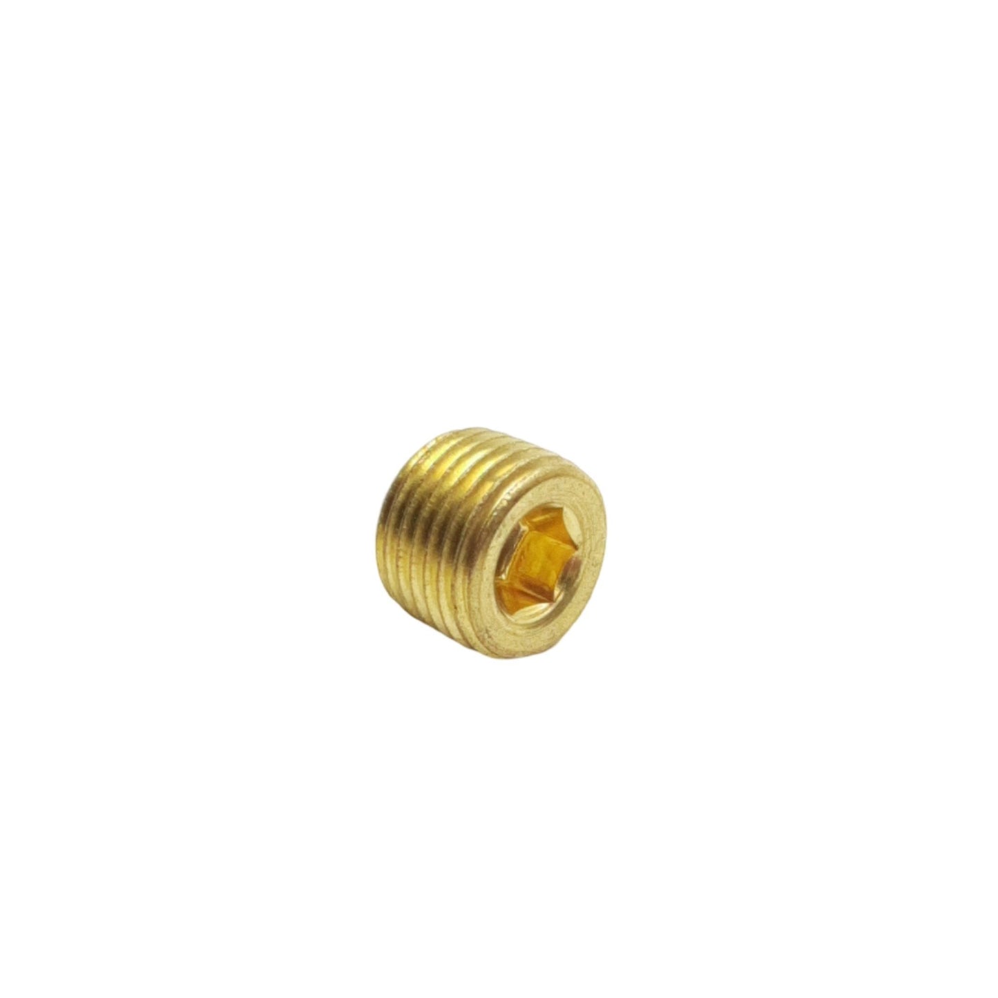 New Lot of 55 Midland 28093 Countersunk Brass Hex Plug, 1/8in Male NPTF, 1200PSI