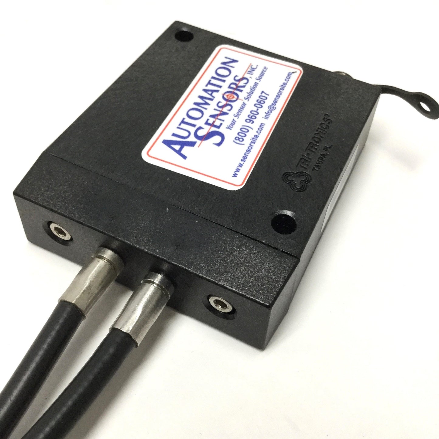Used Tri-Tronics Model SEB SmartEye Mark II Photo Sensor Blue LED 12-24VDC w/ Fibers