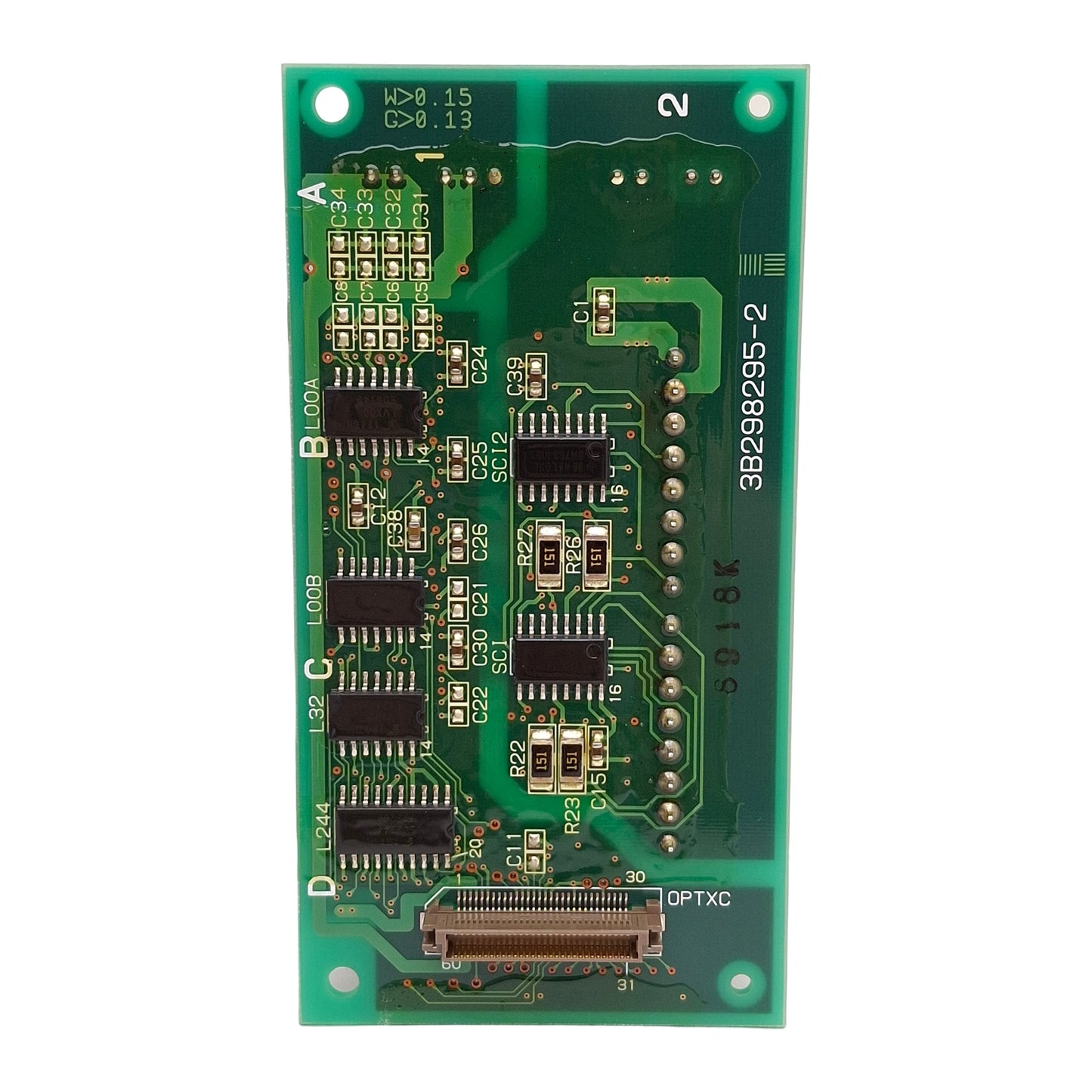 Used Omron 3G3AX-PG01 Encoder Feedback Board For 3G3RX Series Inverters, 1024PPR