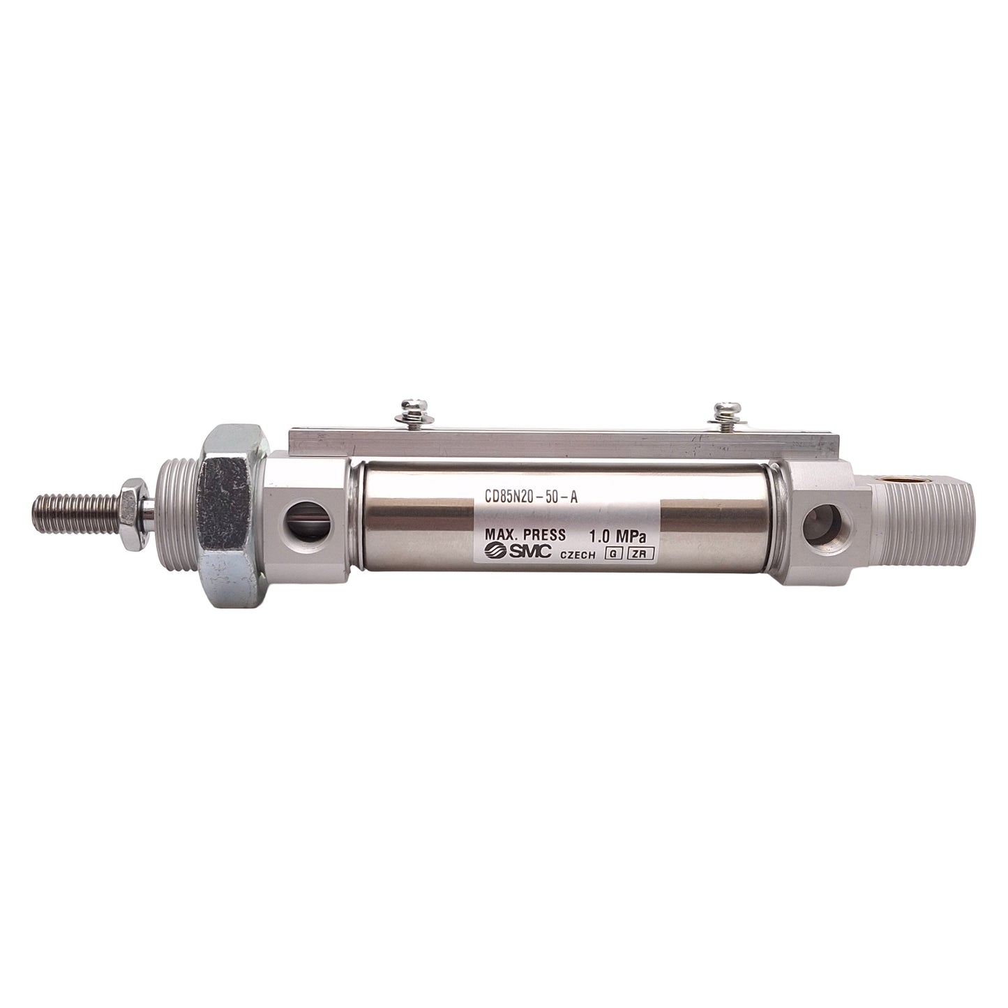 New SMC CD85N20-50-A ISO Pneumatic Cylinder, ø20mm Bore, 50mm Stroke, 1.0MPa, G1/8