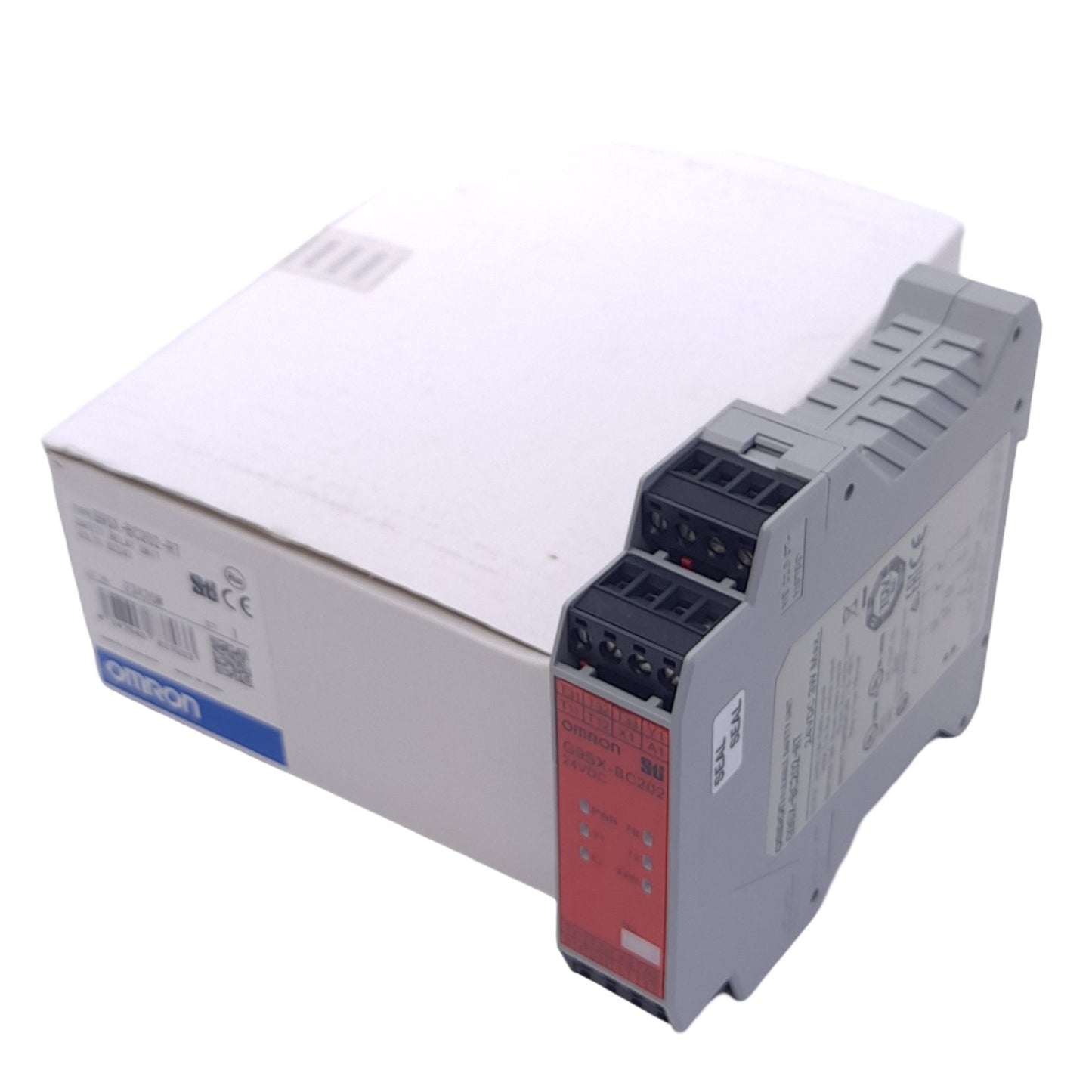 New Omron G9SX-BC202-RT PLC Safety Module, 20.4-26.4VDC In, 0.1-1A Out, PNP, 3W Max