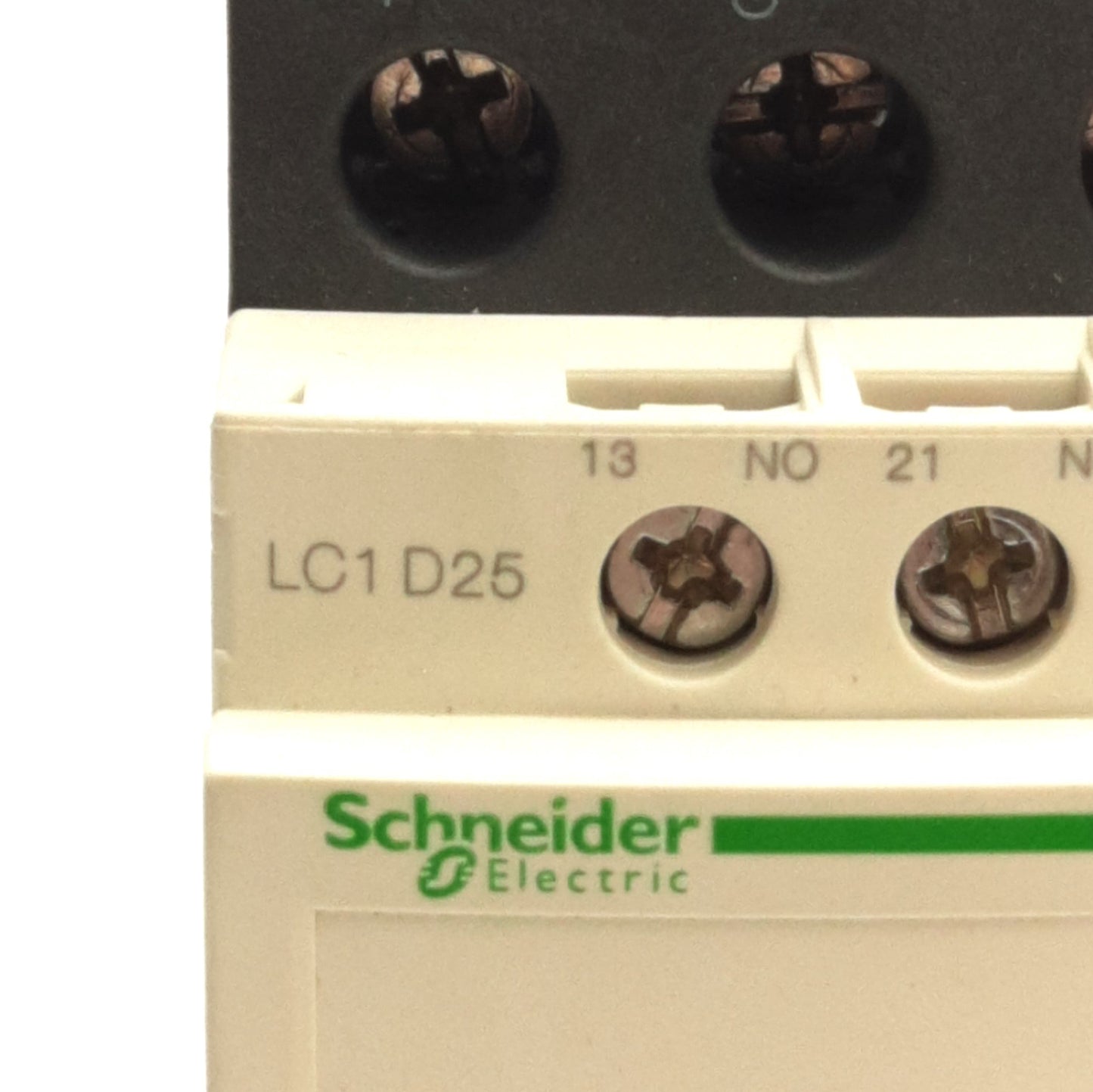 Used Schneider Electric LC1D25 Motor Contactor, 3PST-NO, 600VAC 40A, 230/240VAC Coil