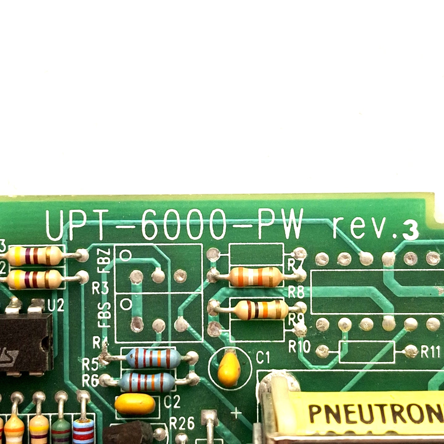 Used Day Control Products UPT-6000-PW Rev 3 Circuit Board, 25PSI Solenoid, 24VDC Coil