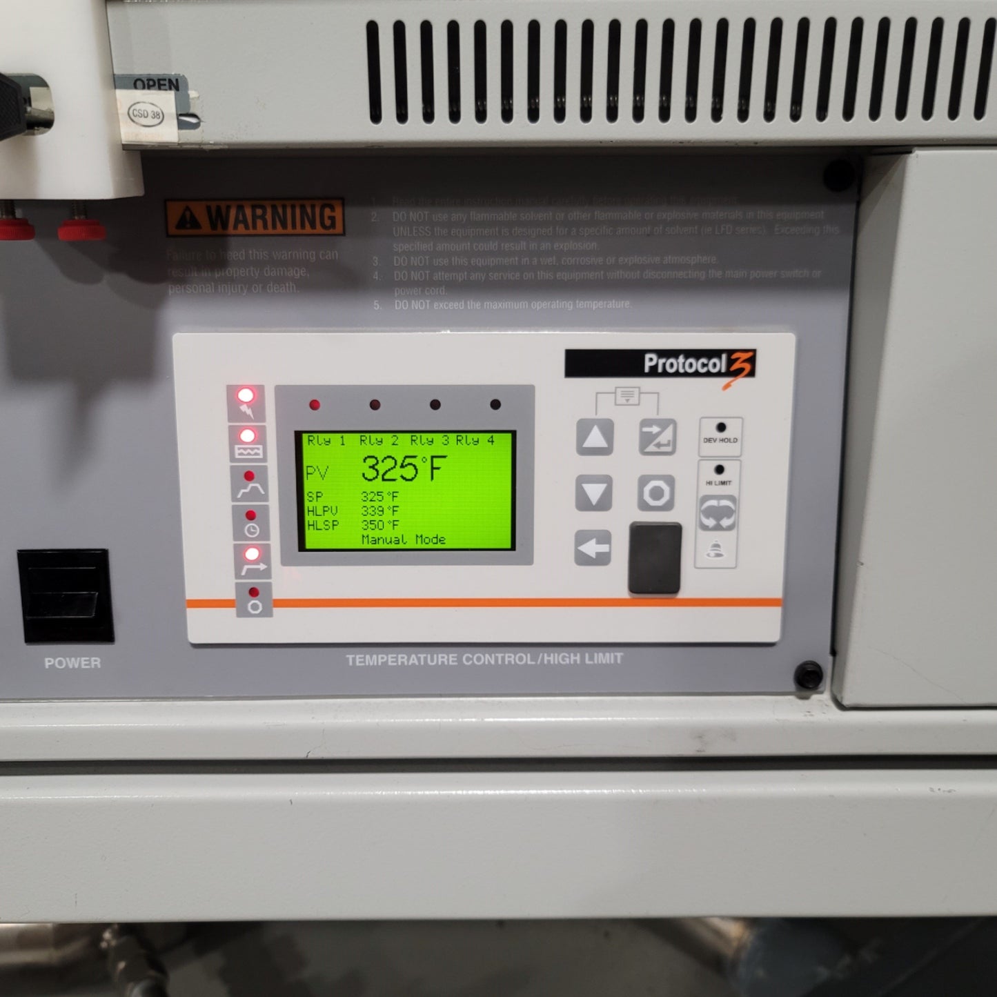 Used Despatch LAC2-18-4 High Performance Oven With Stand 40°C To 260°C 240VAC 1Ph 23A