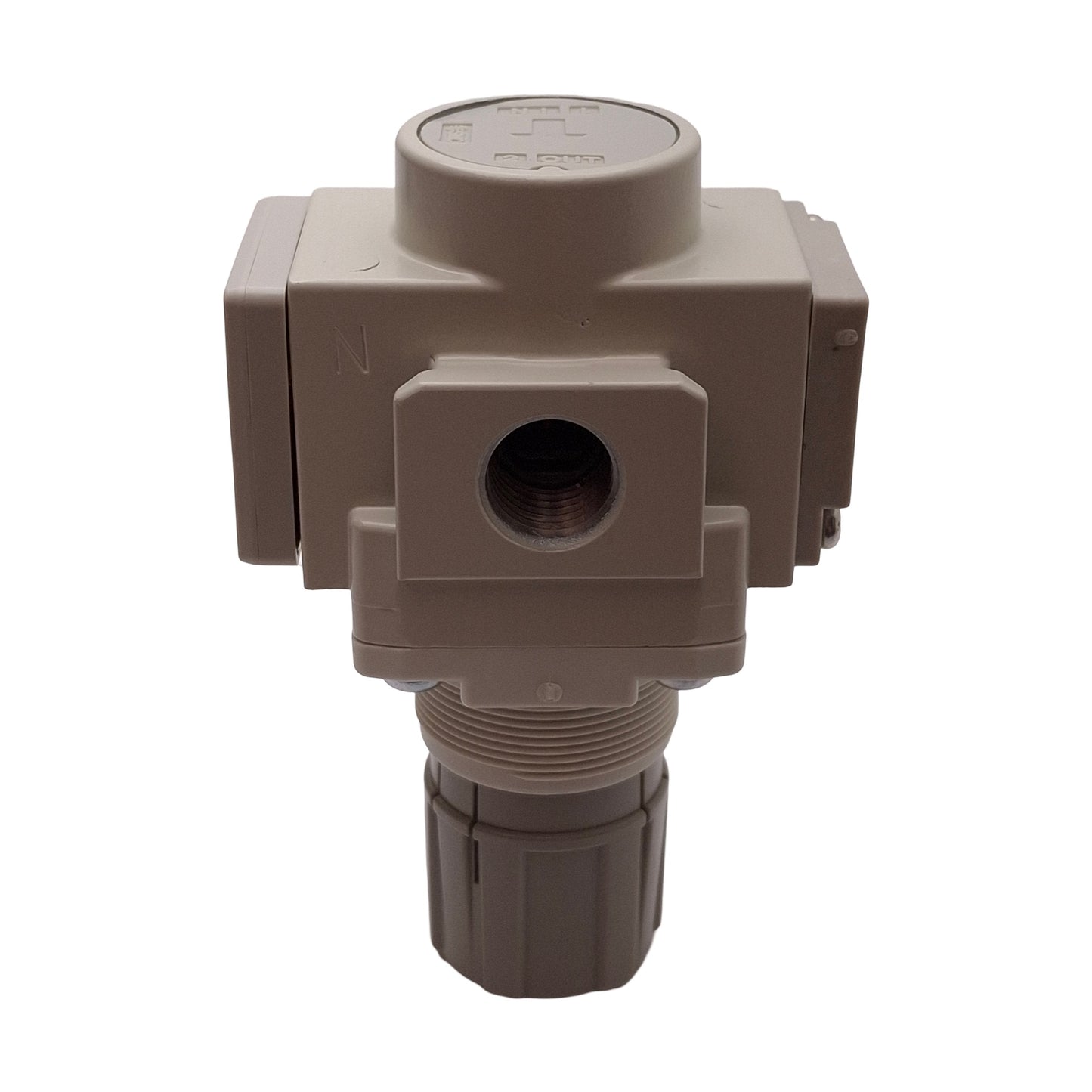 New SMC AR20-N02BE-Z-B Pneumatic Regulator, 7-125PSI Set, 145PSI Supply, 1/4in NPT