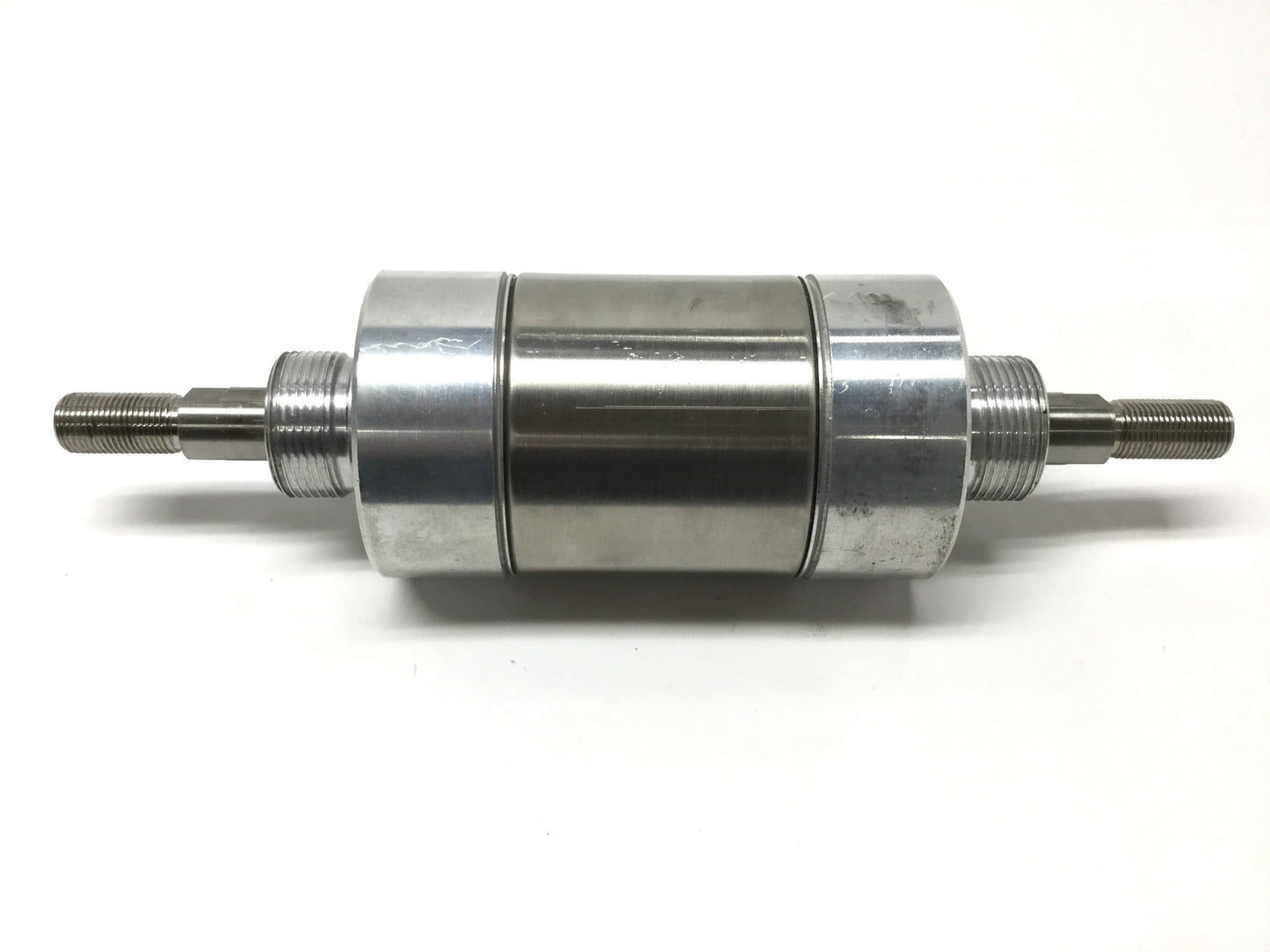 Used Bimba 701-DXDE Double-Rod End Air Cylinder Ø3" Bore, 1" Stroke, 3/8" NPT