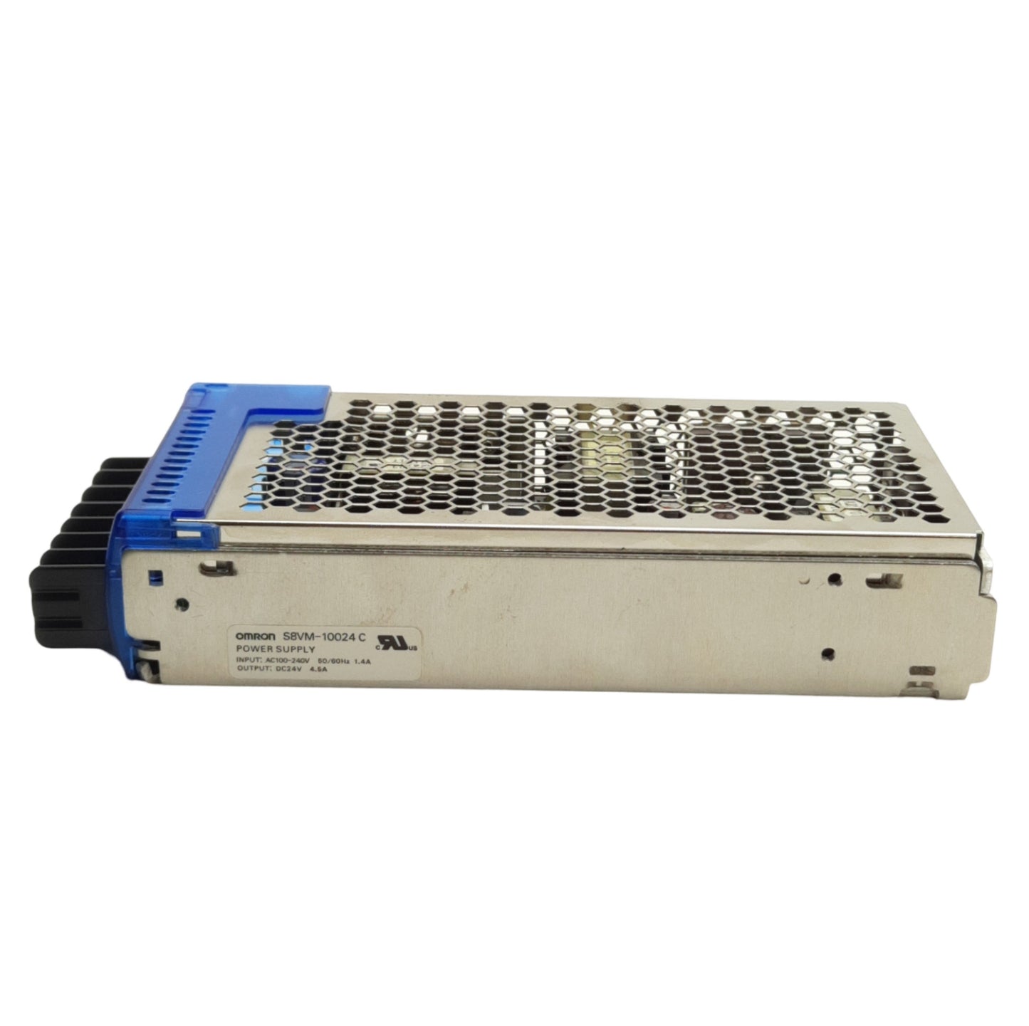 Used Omron S8VM-10024C Switching Power Supply, 100-240VAC Input, 24VDC 4.5A Output