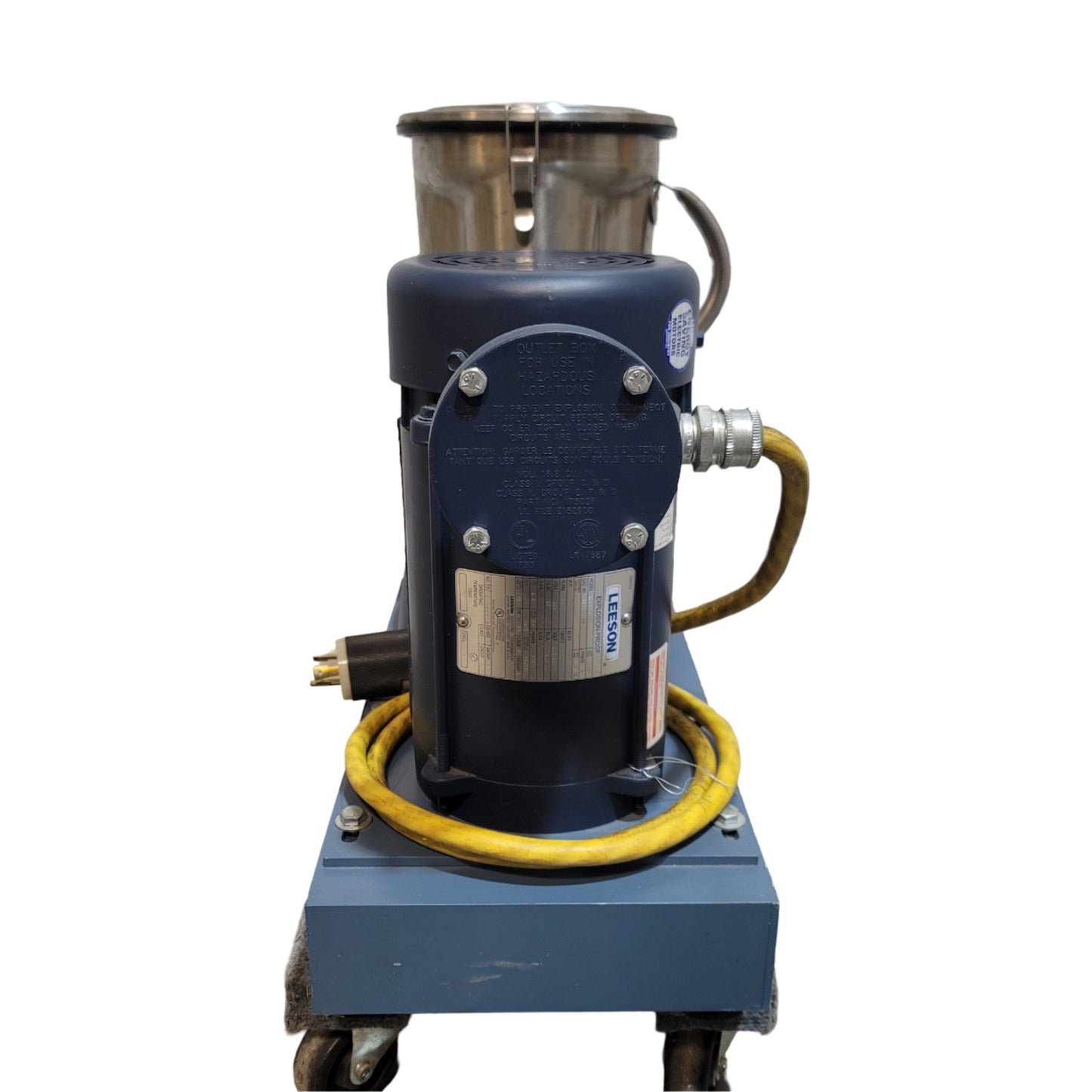 Used Eberbach 8017 High Powered Single Speed Explosion Resistant Blender, 4-Liter