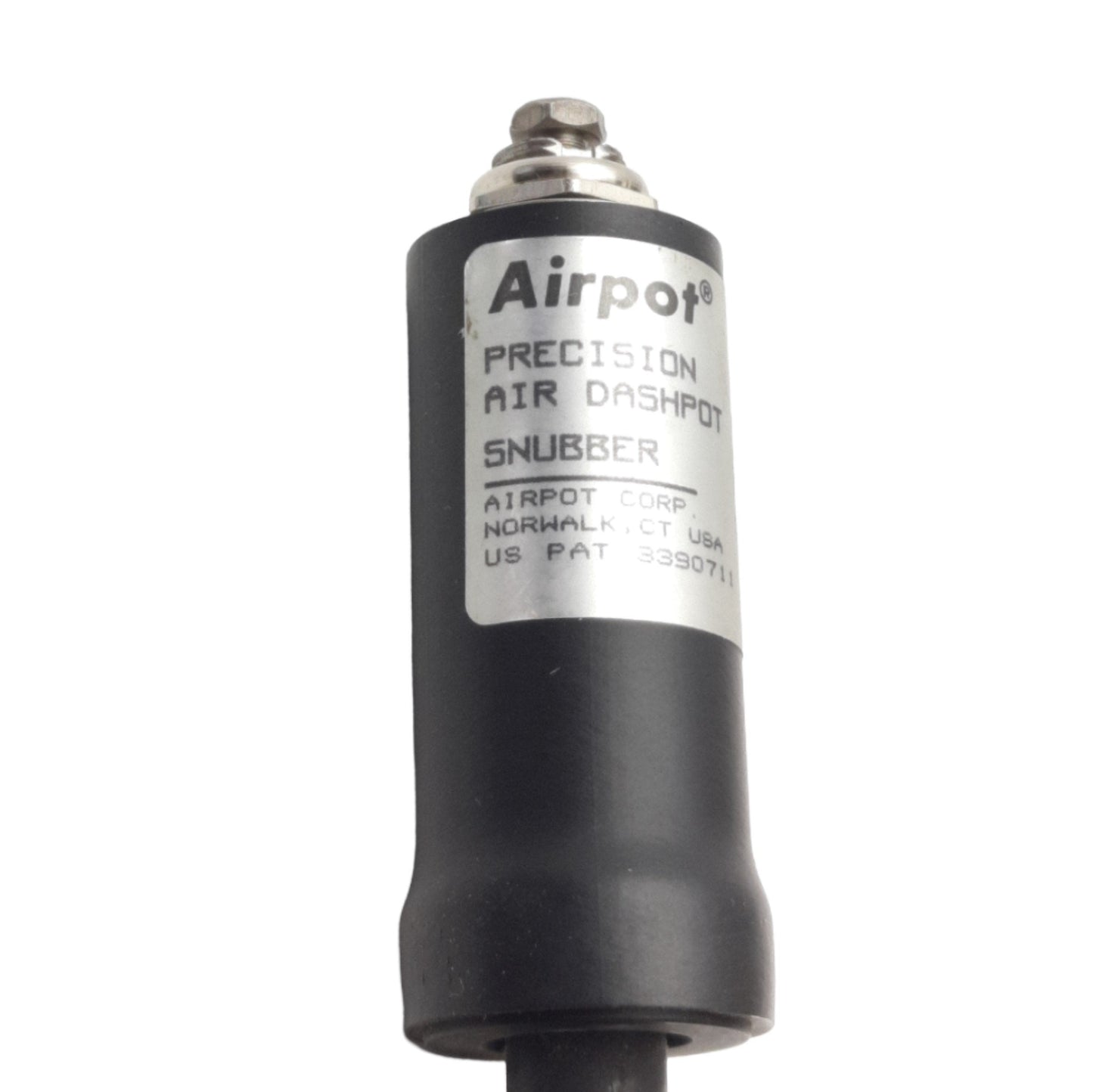 Used Airpot 2KS160S Air Snubber, 1.1in Stroke, 0.627in Bore, 0.3ft-lb Capacity