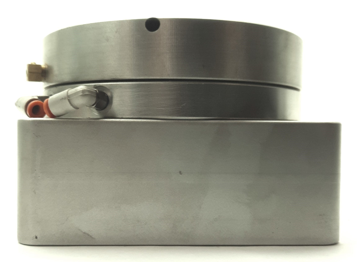 Used Amada LASER Cabinet Rotary Positioner Table 5" Dia, Ratio: 20:1, NEMA 23
