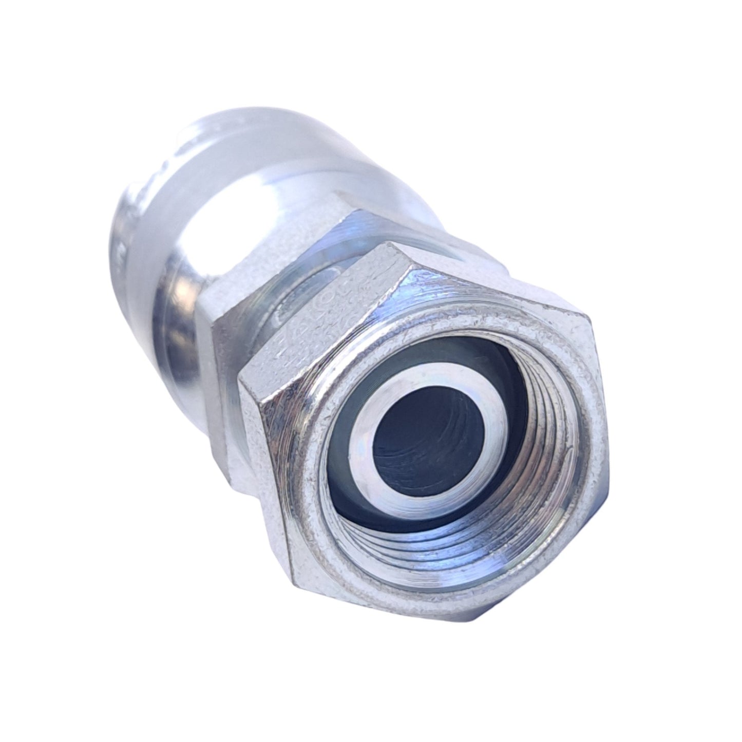 New Danfoss 1A8JM8 Crimp Hose Fitting, 1/2in JIS/BSPP Komatsu Swivel, G 1/2, -8 Hose