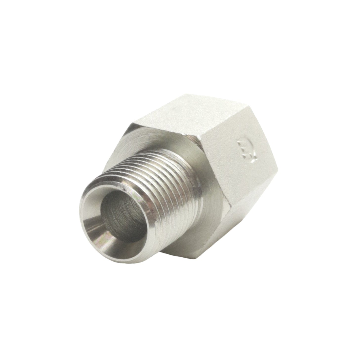 New Brennan 7040-08-08 Straight Adapter, 1/2in Female NPT, 1/2in Male BSPT, 5000PSI