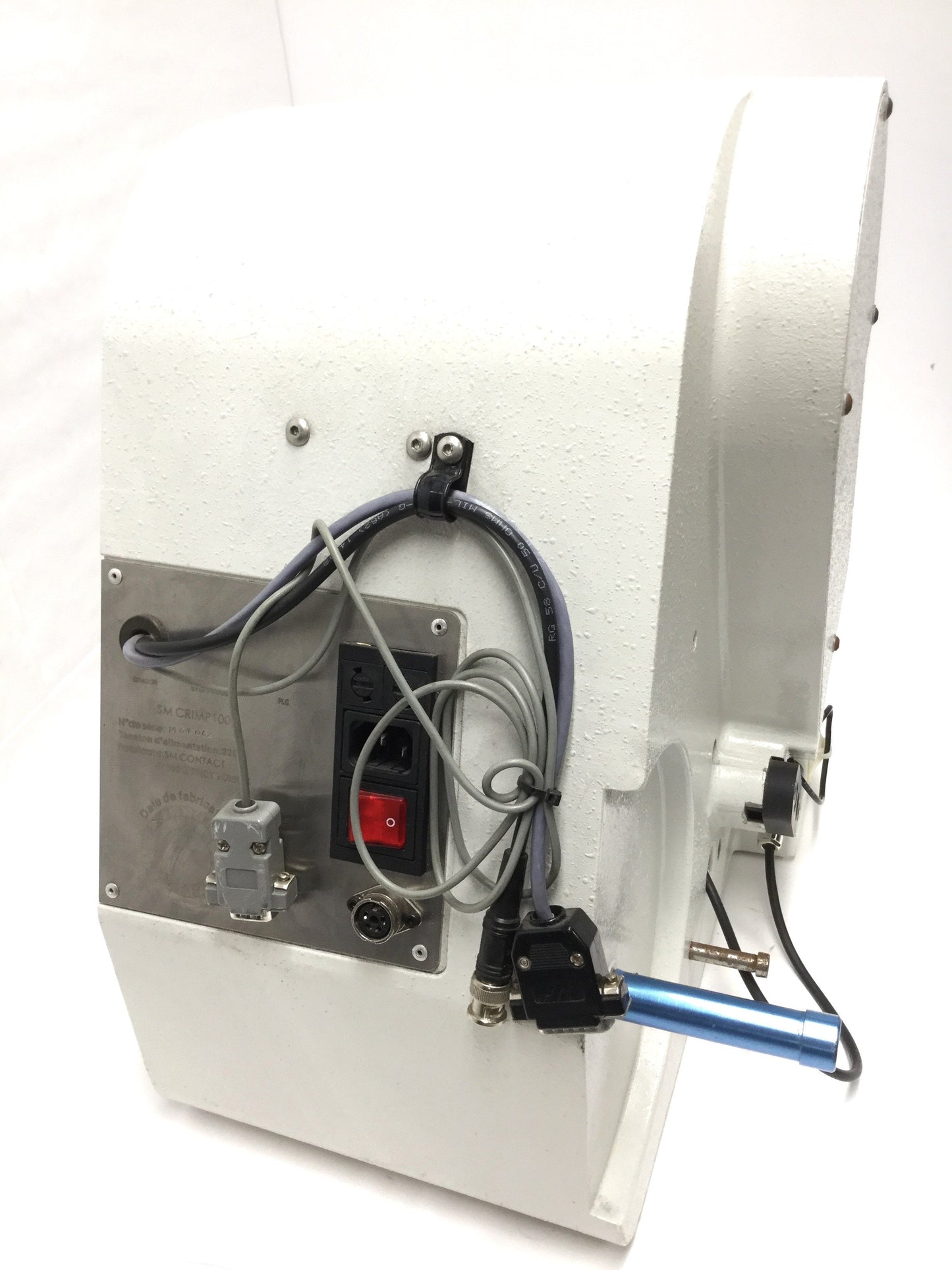Used Machine Solutions 301105-02H Stent Crimper Head, 70mm Length, 0.5-10mm Diameter