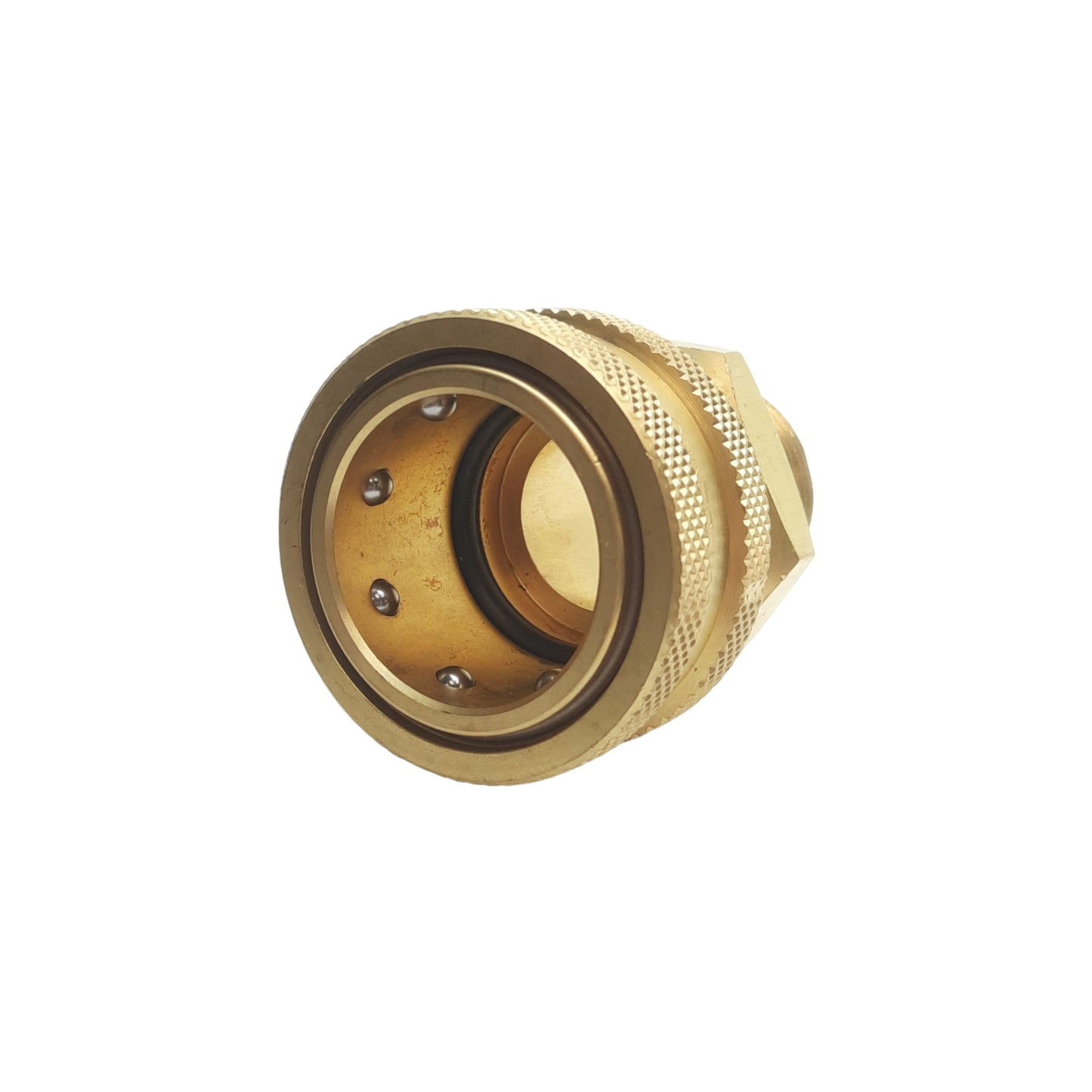 New Eaton Hansen 8S35 Straight Through Coupling, 1in Male NPTF, 1in Body Size