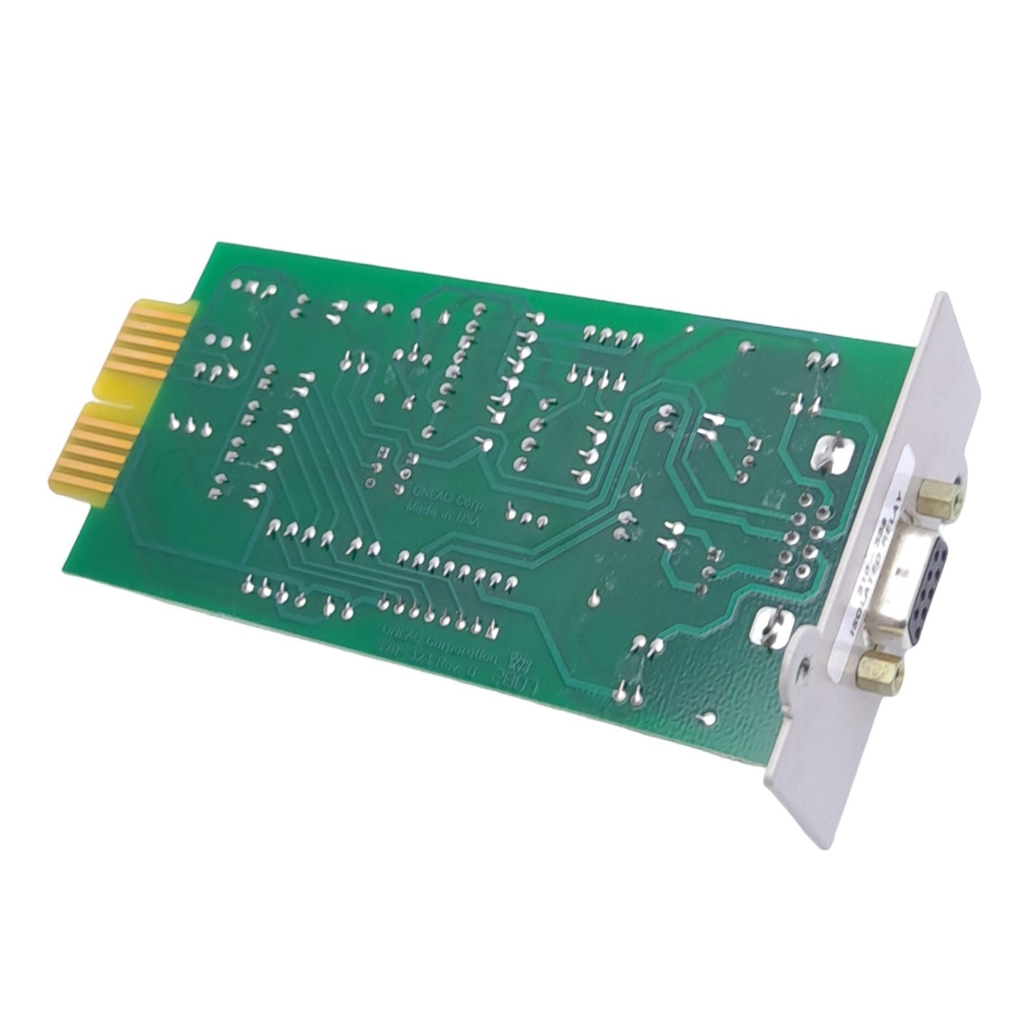 New ONEAC 310-398 520-323 Rev B Isolated Relay Circuit Board, 9-Pin D-Sub Port