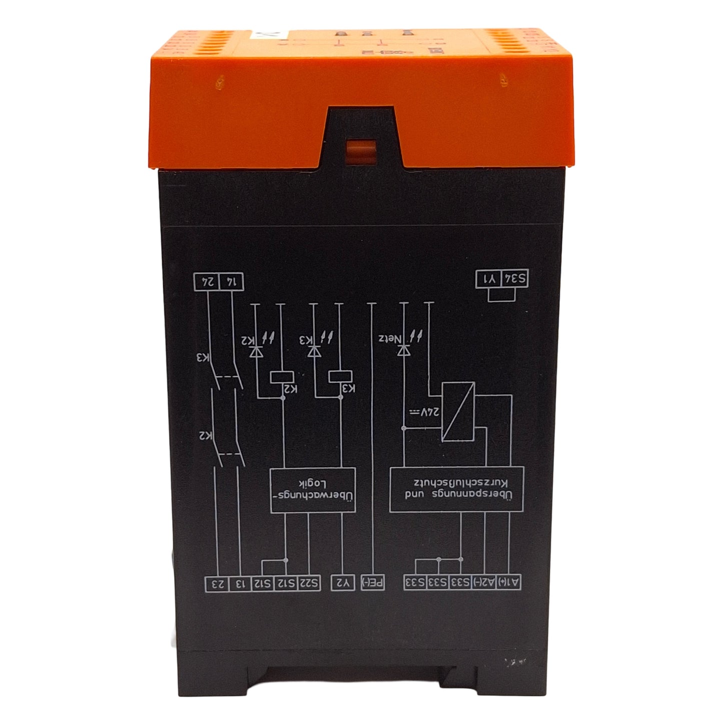 Used Dold BD 5987.02 DC24V Emergency Stop Module, 2NO 220VAC Contacts, 24VDC Control
