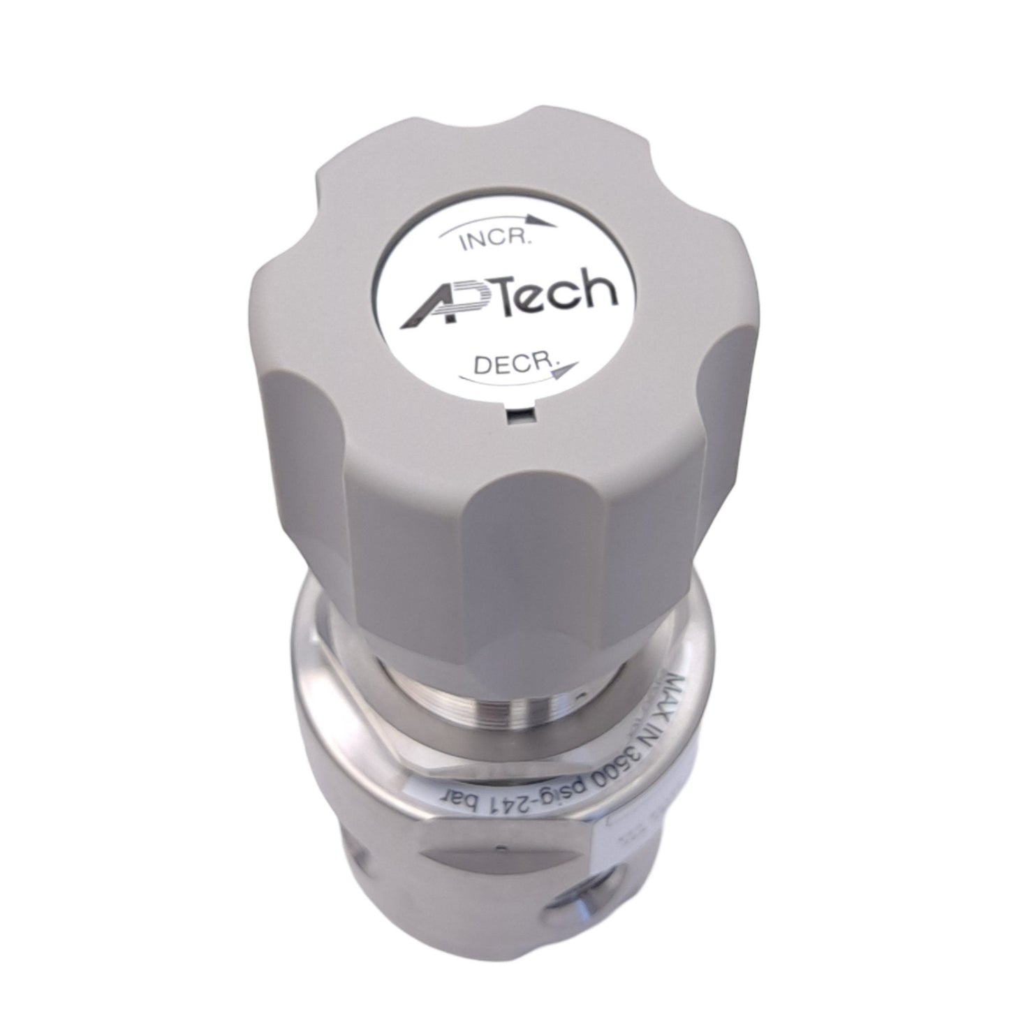 New APTech AK1010S 4PL 4400P Pressure Regulator, 1/4in NPT, 3500PSIG In, 100PSIG Out