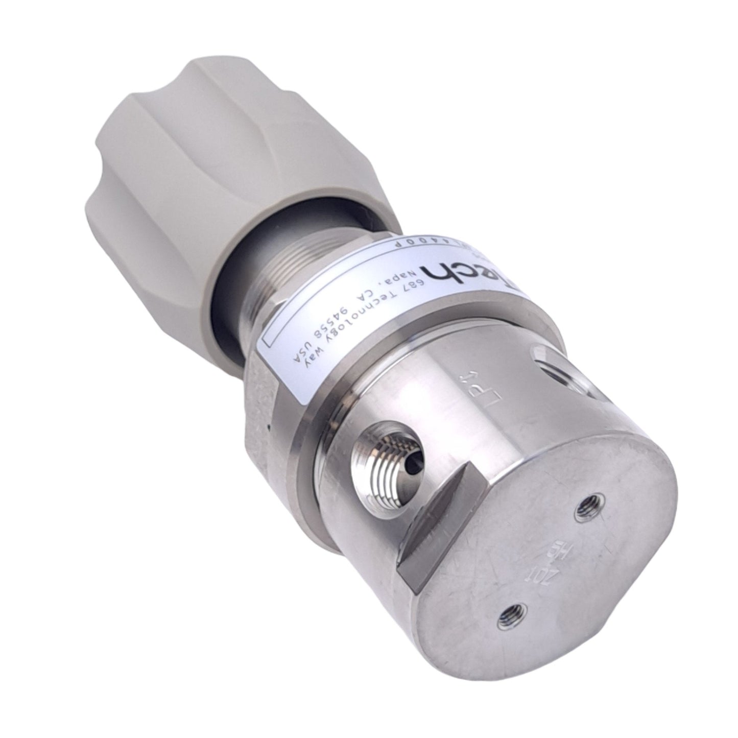 New APTech AK1010S 4PL 4400P Pressure Regulator, 1/4in NPT, 3500PSIG In, 100PSIG Out
