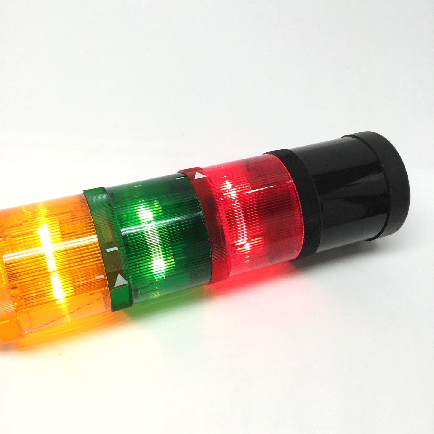 Used Werma 840.080.00 KombiSIGN Signal Tower Stacklight 24V Red, Green, Amber, 24"