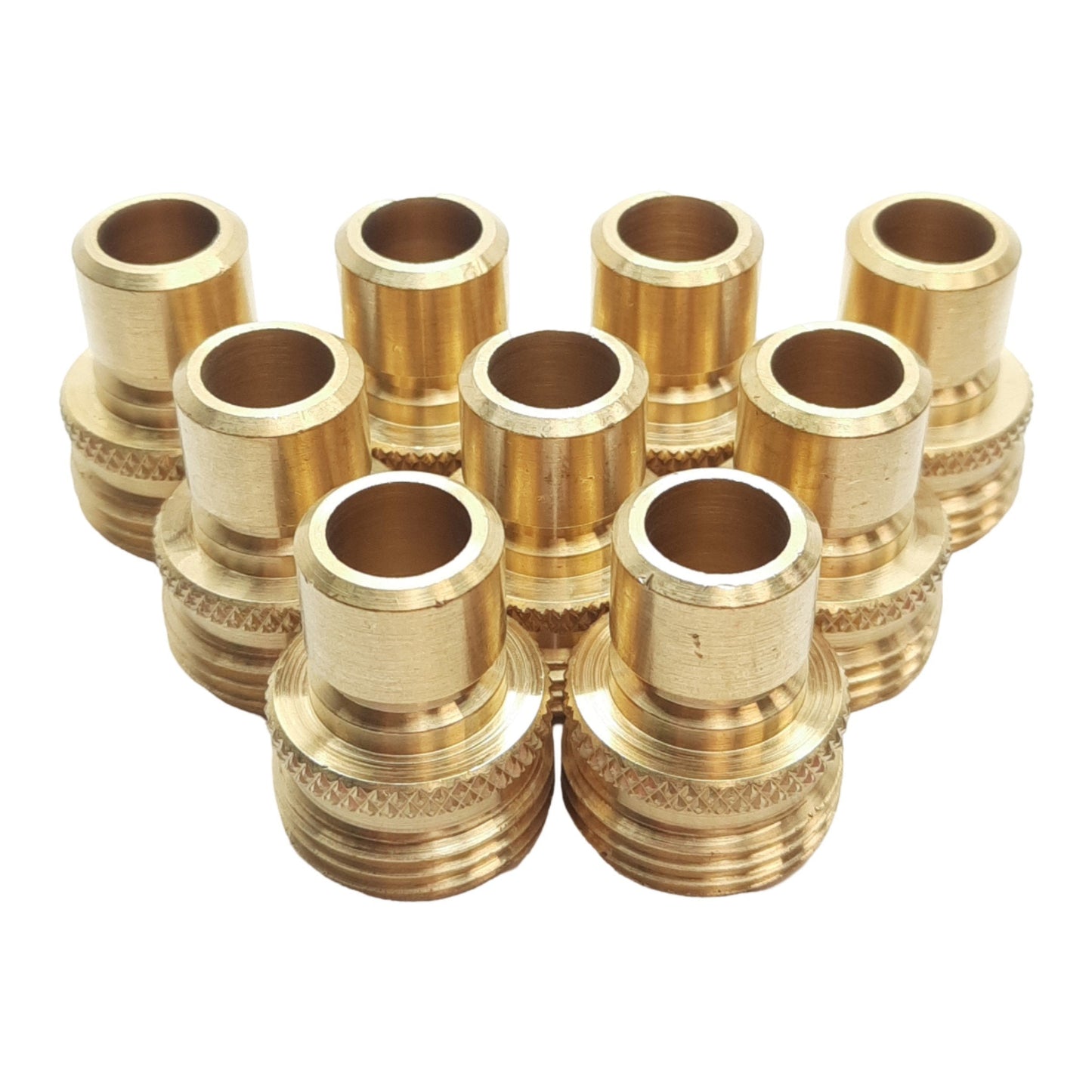 New Lot of 9 Dixon 500QCM Quick Connector Brass Plug, 3/4in Male GHT, 150PSI