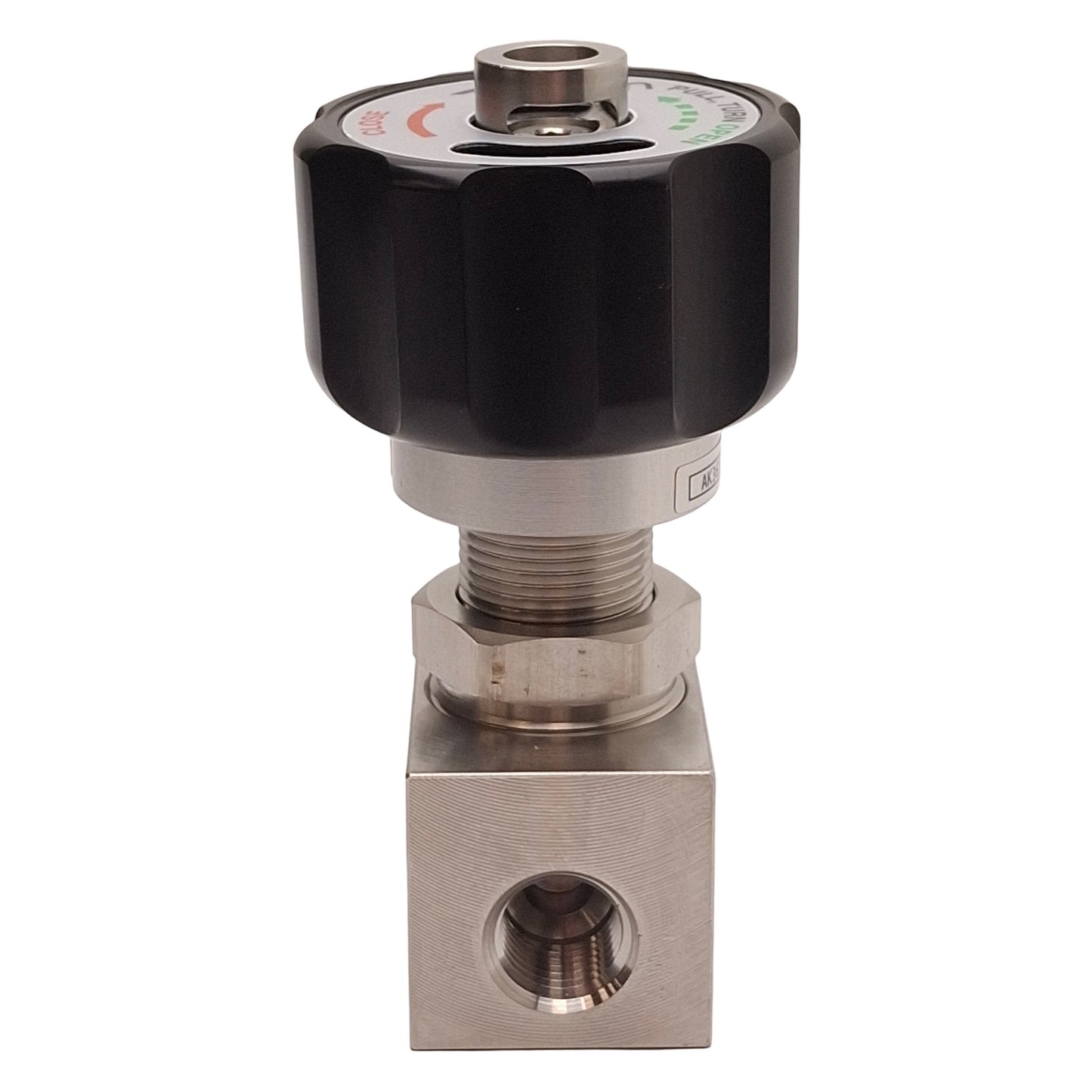 New APTech AK3657S 2P 4 4 Diaphragm Valve, 3000PSIG, SS 316L, 1/4in NPT Ports