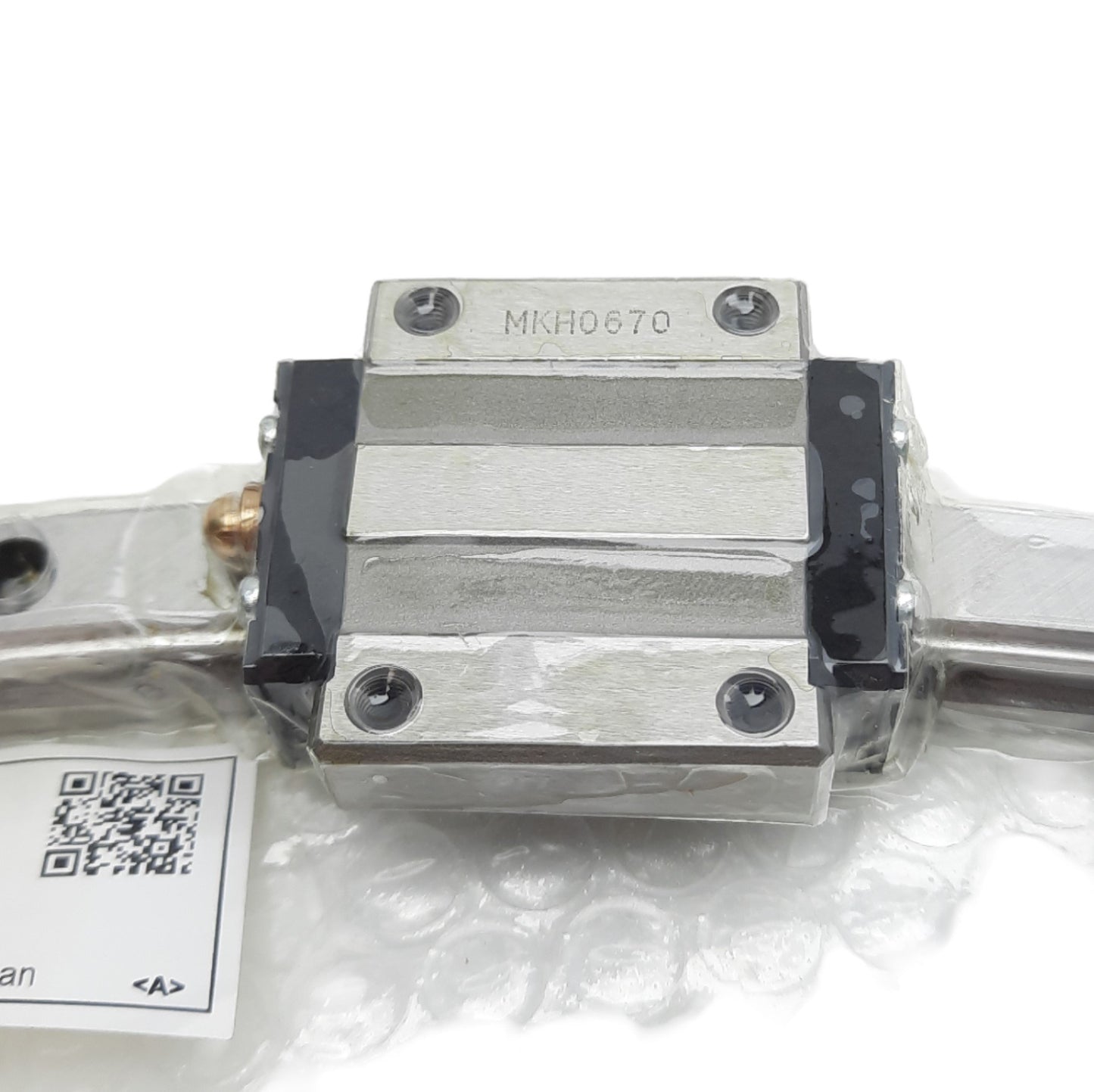 New THK HCR25A2SS+80/400R Linear Guide Rail, 80° Angle, 400mm Radius, 2-Blocks