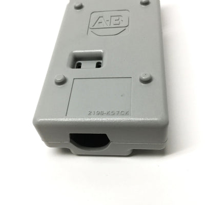 Used Allen Bradley 2198-K57CK-D15M Kinetix Motor Feedback Connector Kit 15-Pin D-Sub