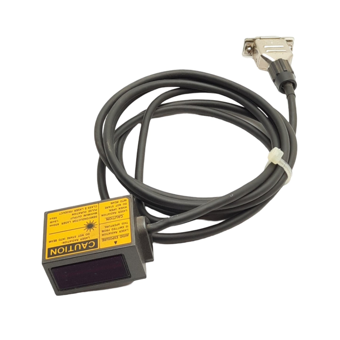 Used Keyence BL-601 Laser Barcode Scanner, Front Raster, 75-330mm, 24VDC NPN Output
