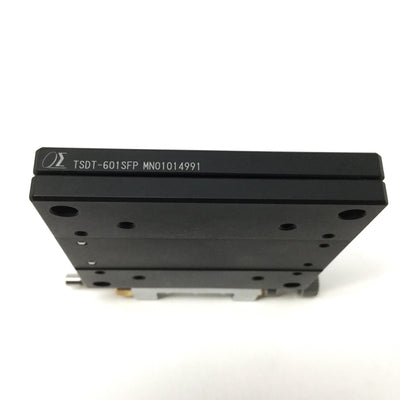 Used OptoSigma TSDT-601SFP Ultra-Thin Linear X-Axis Stage, ±6.5mm Travel, 60 x 60mm