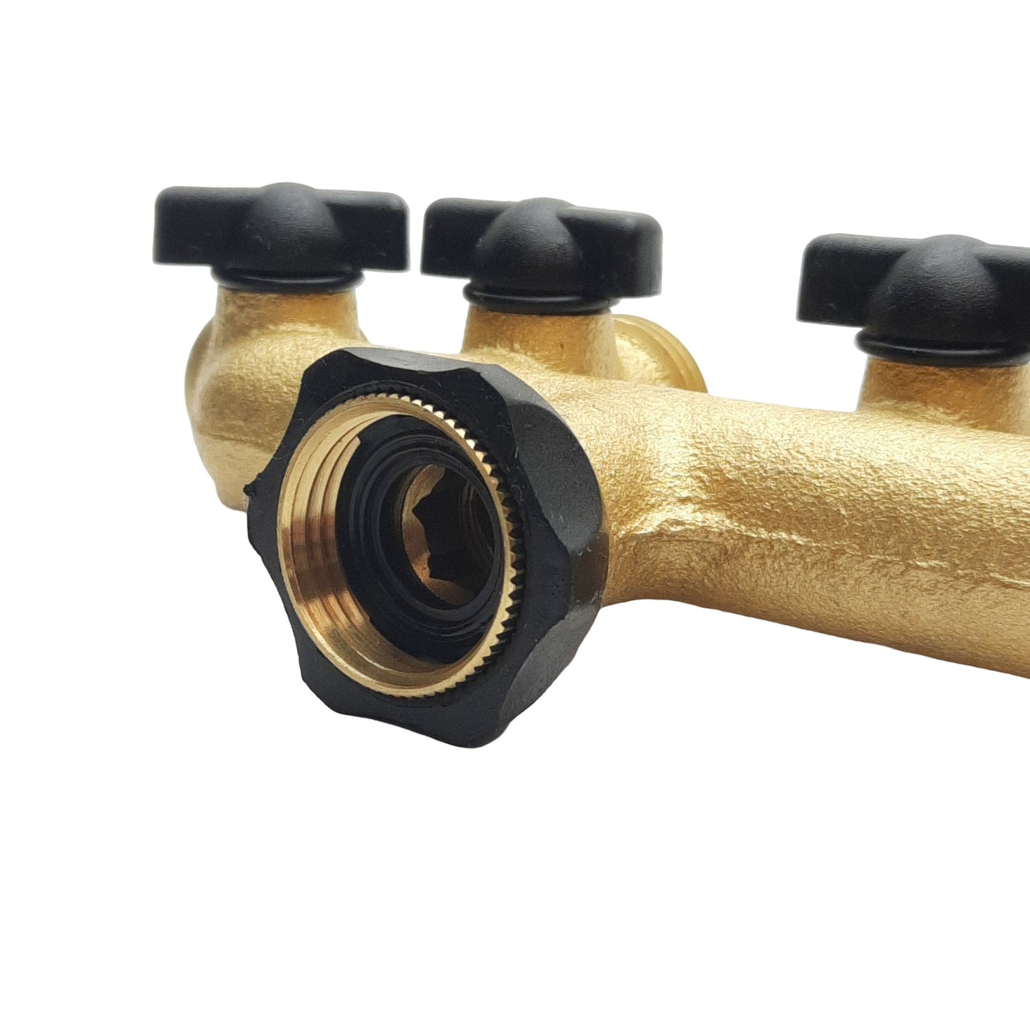 New Lot of 2 Dixon 500GH4VBK Valve Manifold, 3/4in Male GH, 3/4in Female GH, 100psi